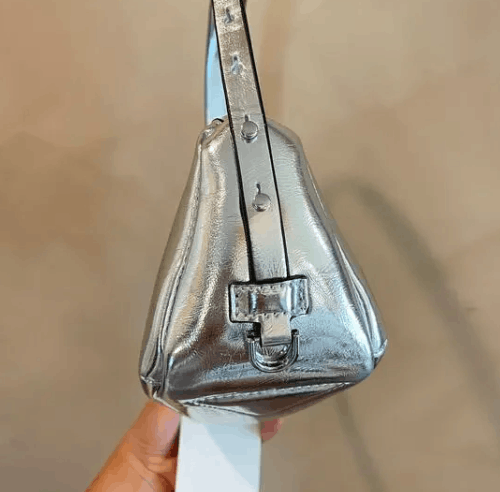 Zara Zara Asymmetrical Shoulder Bag Size ONE SIZE - 6 Thumbnail