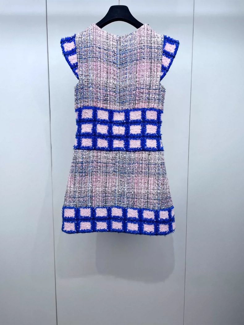 Chanel Chanel Waterfall Series Absolute Woven Dress 2504-Nextarrow Size XS / US 0-2 / IT 36-38 - 2 Thumbnail