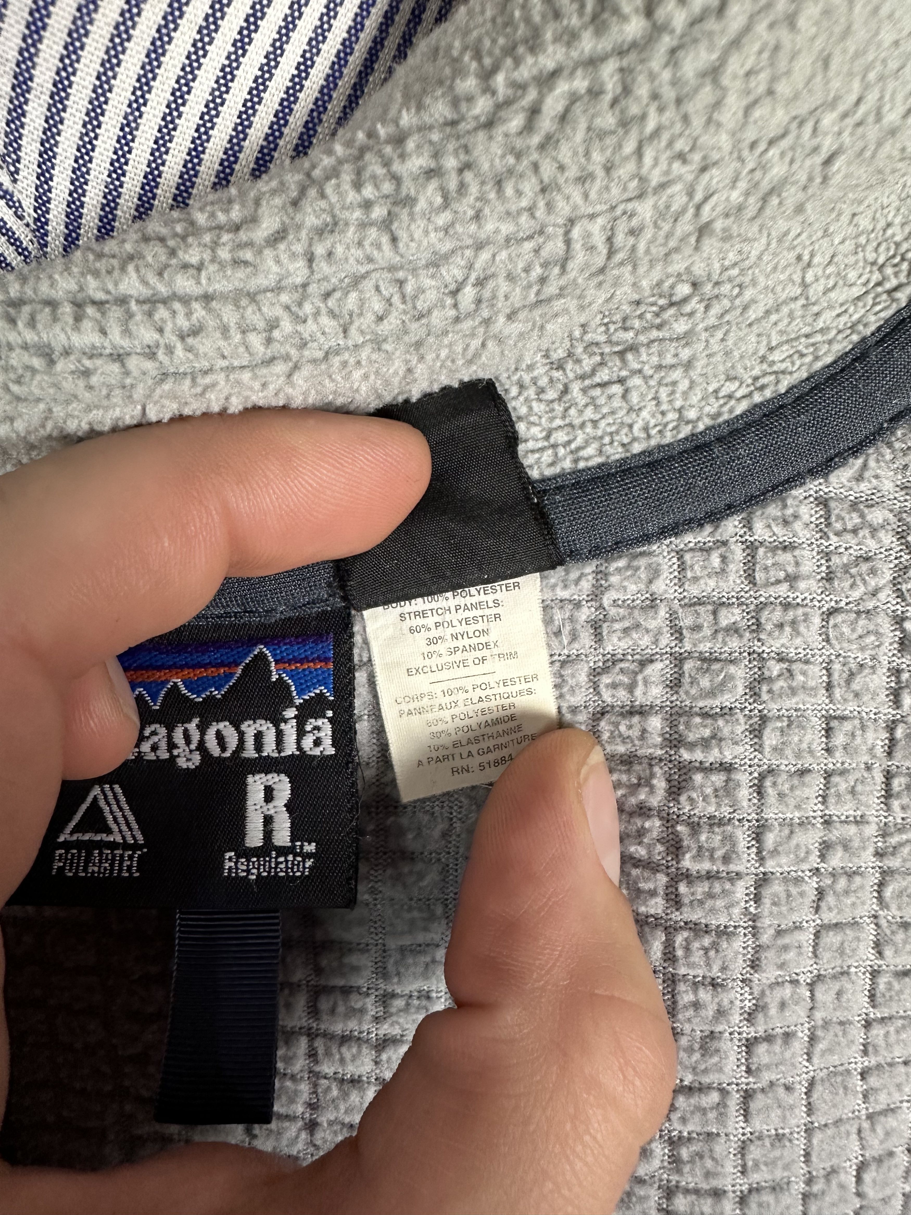Patagonia Vintage Patagonia Polartec R Regulator Fleece Jacket Size L / US 10 / IT 46 - 14 Thumbnail