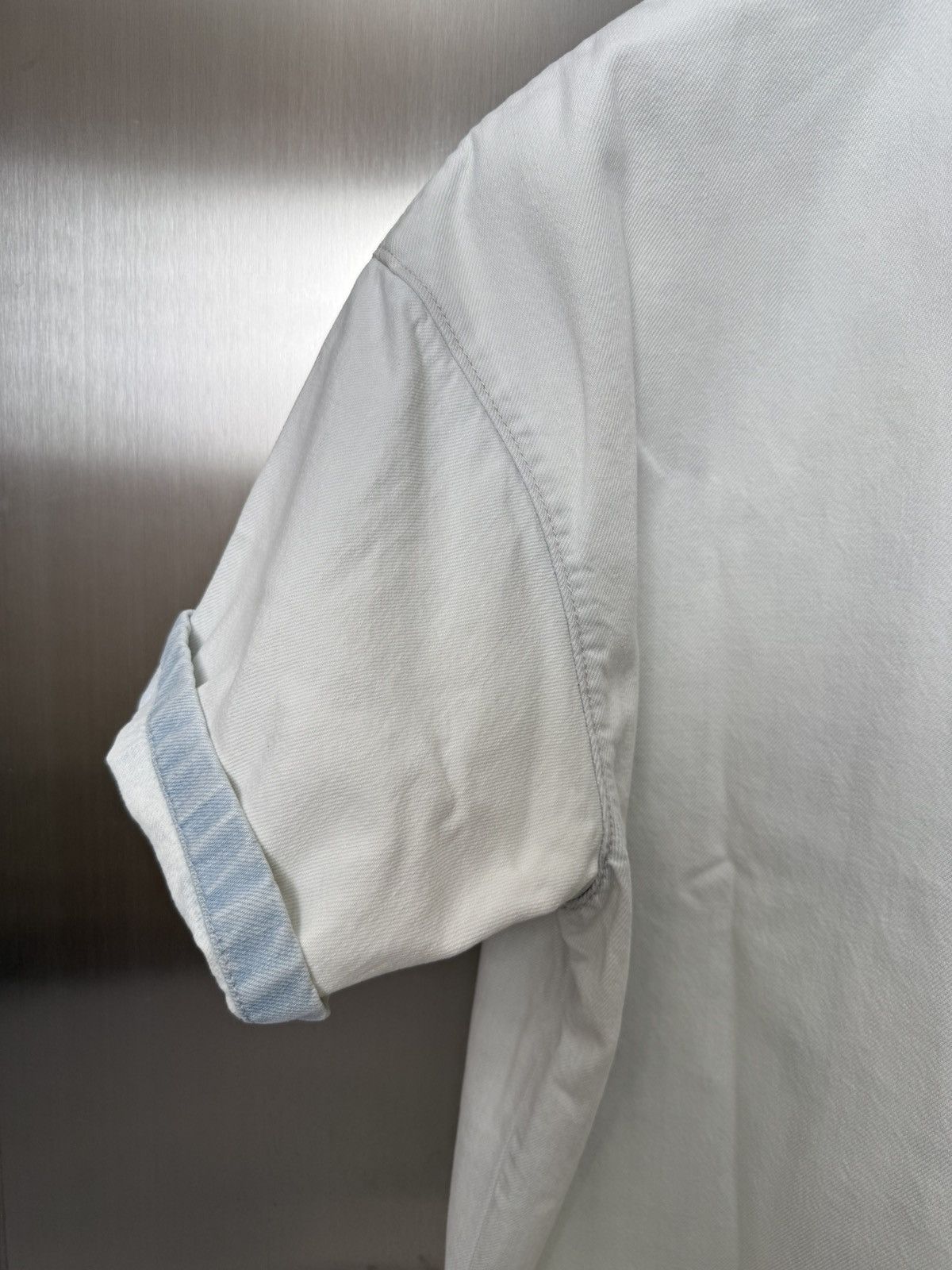 Prada Prada washed dyed denim shirt Size US XS / EU 42 / 0 - 5 Thumbnail