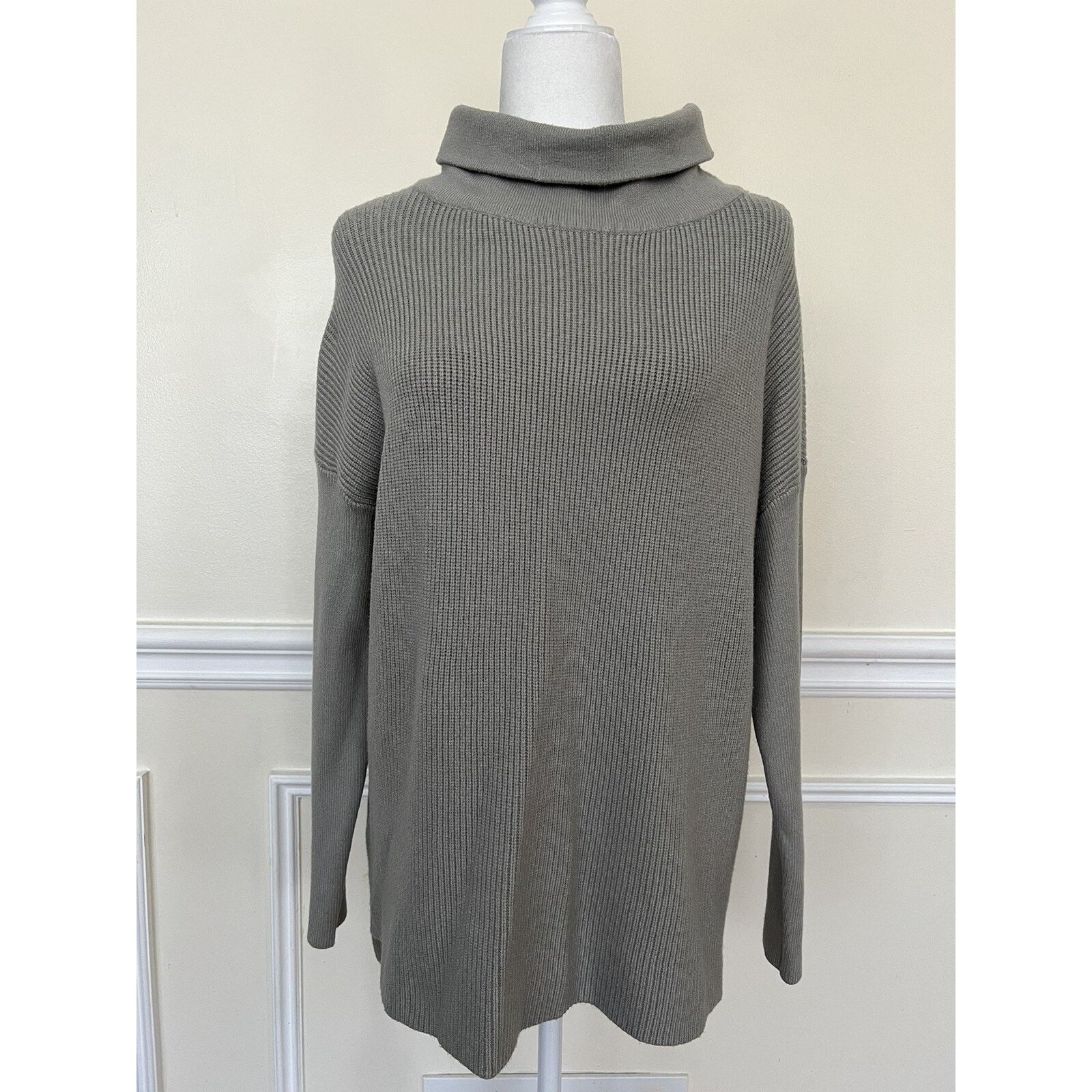 & Other Stories DEVOTION BY CYRUS Cowlneck Ribbed Tunic women A003016 Size L / US 10 / IT 46 - 3 Thumbnail