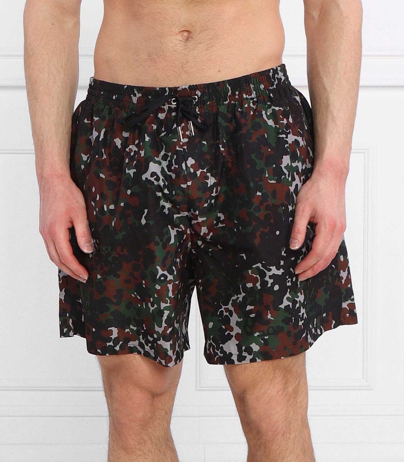 Dsquared2 DSQUARED2 camouflage & logo print midi swim shorts XL Size US 36 / EU 52 - 2 Thumbnail