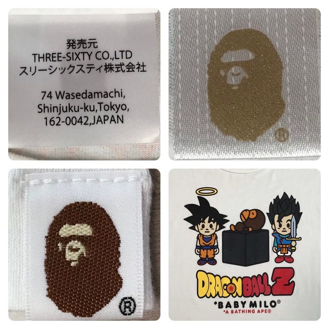 Bape BAPE × Dragon Ball Z Goku Milo T-shirt a bathing ape Size US XL / EU 56 / 4 - 9 Thumbnail