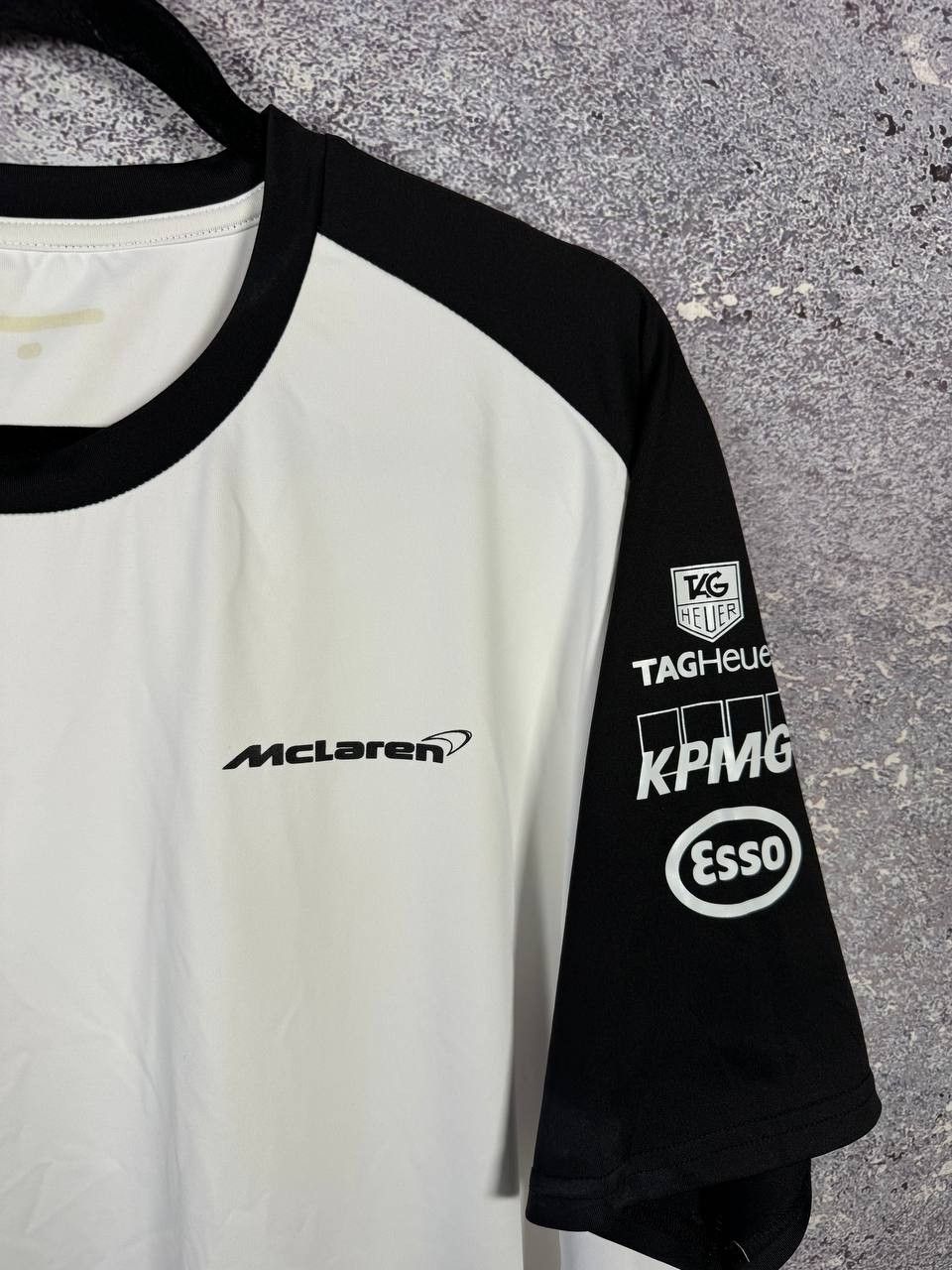 Formula 1 × Honda × Malcolm McLaren McLaren Racing Team Honda F-1 Formula 1 Jersey White XL size Size US XL / EU 56 / 4 - 5 Thumbnail