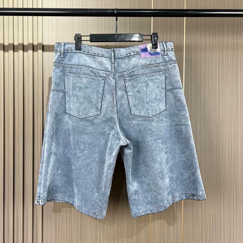 Dior Dior ERL Blue Gray Denim Shorts-2506 Size US 34 / EU 50 - 2 Thumbnail