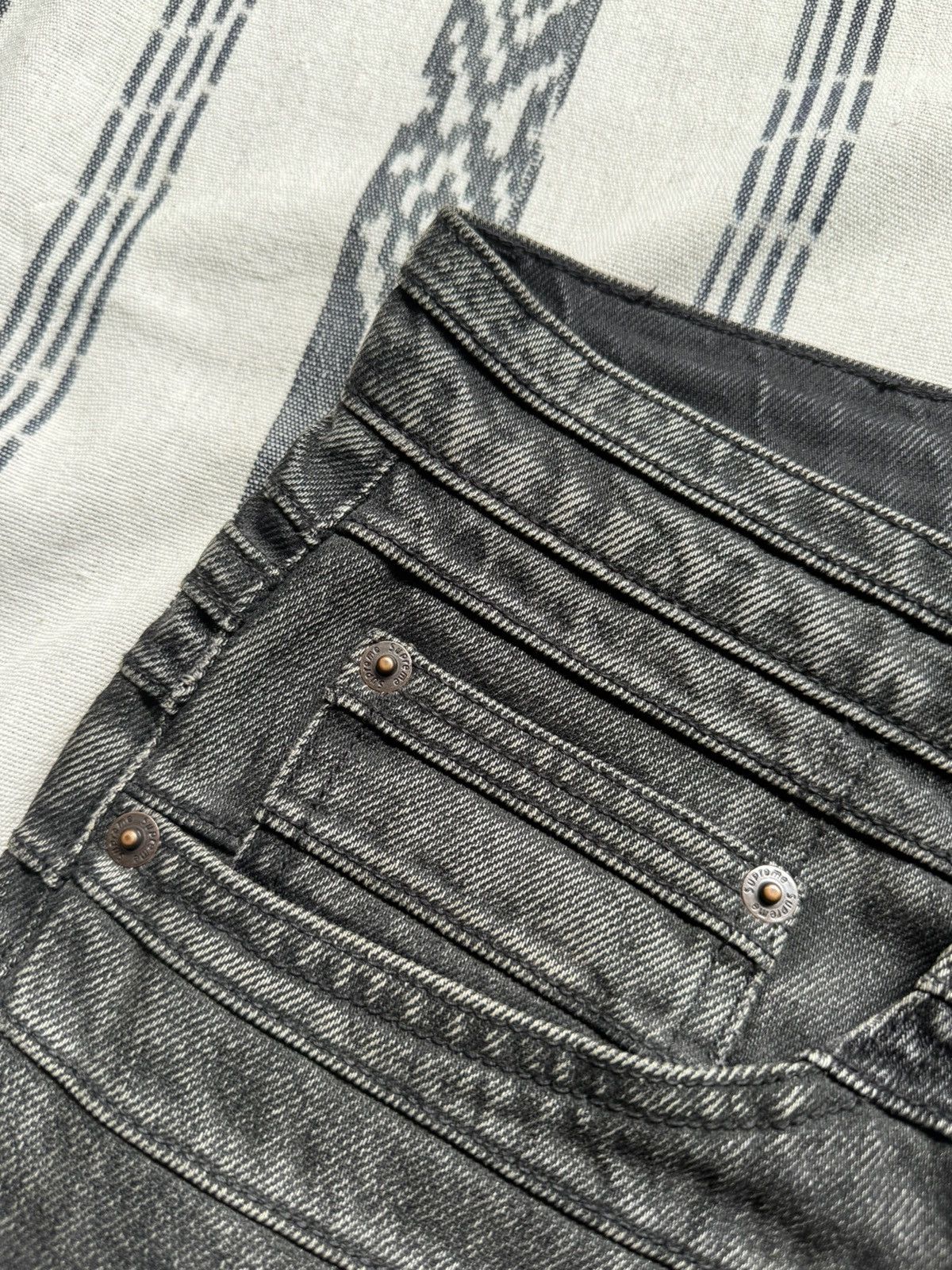 Supreme FW22 Supreme Layered Jeans Size US 30 / EU 46 - 4 Thumbnail