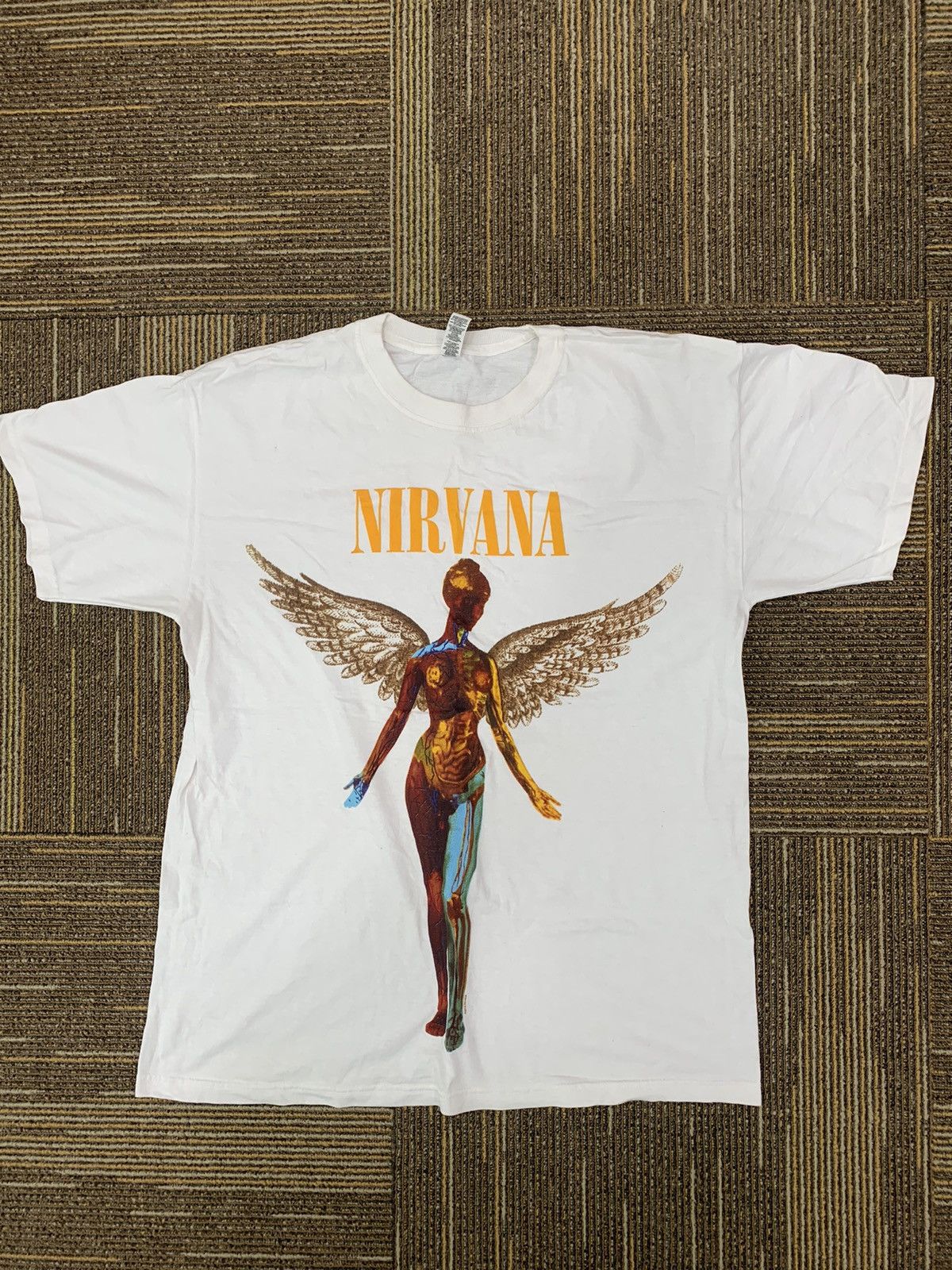 Band Tees × Nirvana NIRVANA IN UTERO TOUR SHIRT DEFTONES STREETWEAR HYPER Size US L / EU 52-54 / 3 - 1 Thumbnail