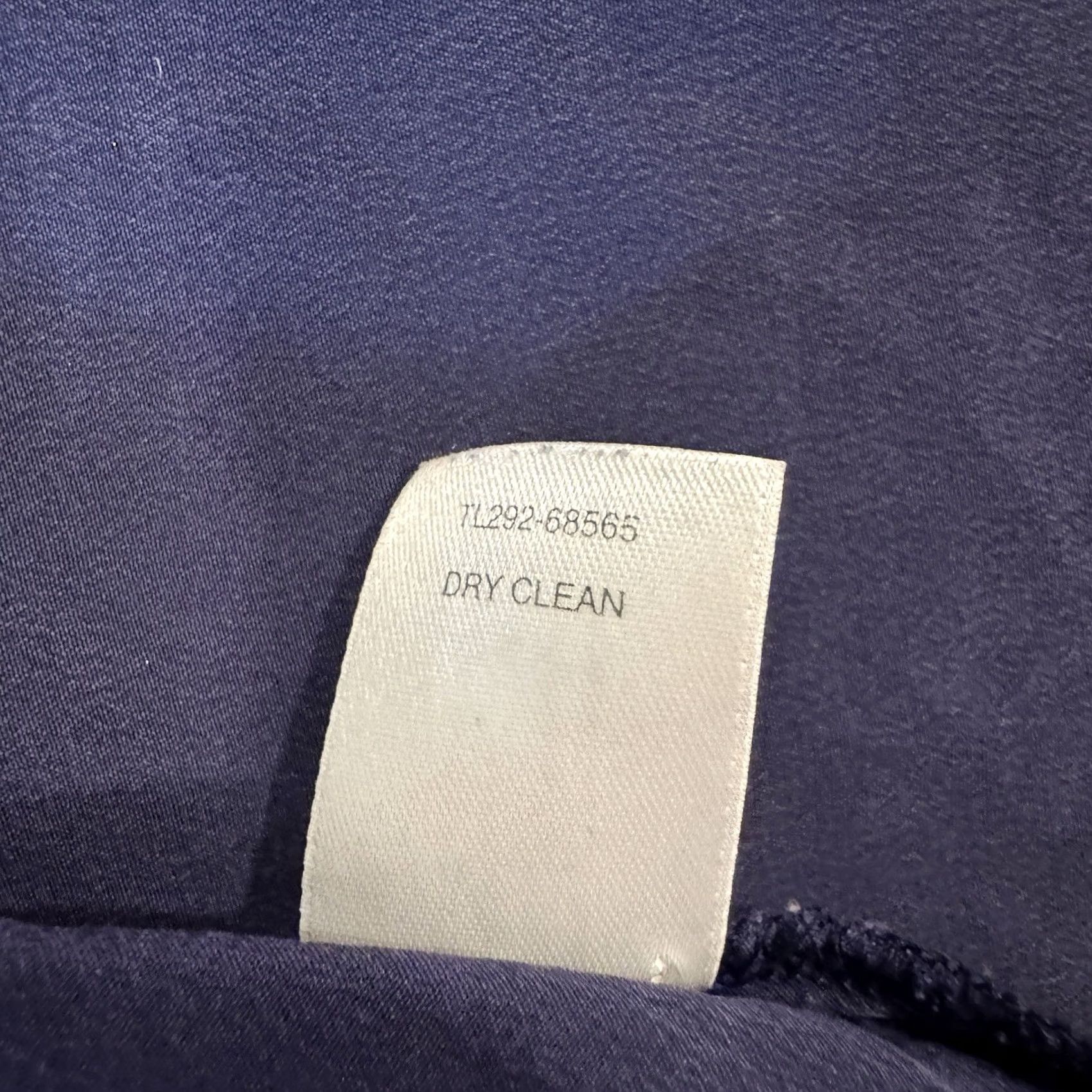 Pendleton Pendleton Silk Sleeveless Blouse Navy Blue Tie Neck Button-Up Collared Women 6 Classic Size M / US 6-8 / IT 42-44 - 4 Thumbnail