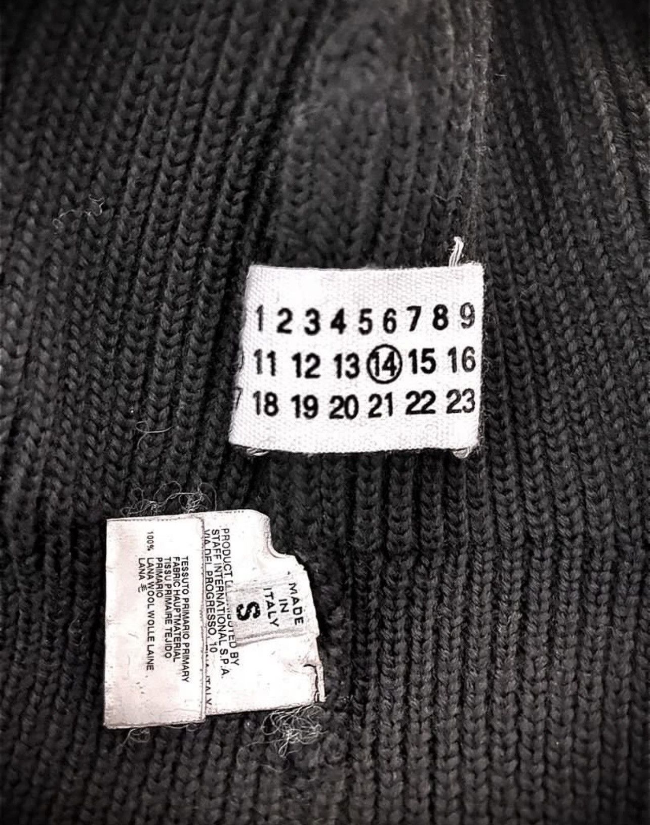 Maison Margiela 🔥 Maison Margiela four stitches beanie hat Size ONE SIZE - 2 Thumbnail