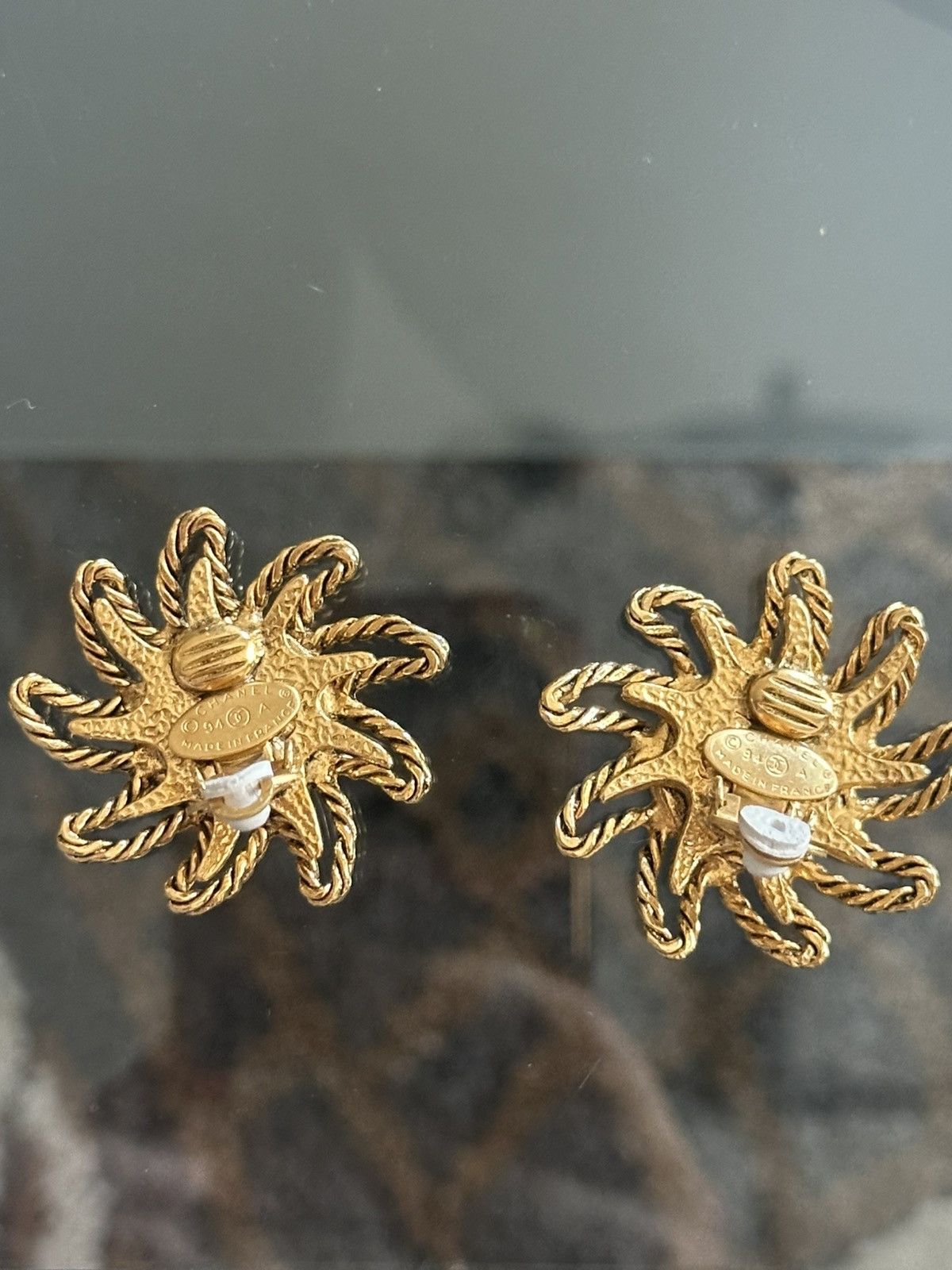 Chanel Chanel sun motif clip-on-earrings 94A Size ONE SIZE - 6 Thumbnail