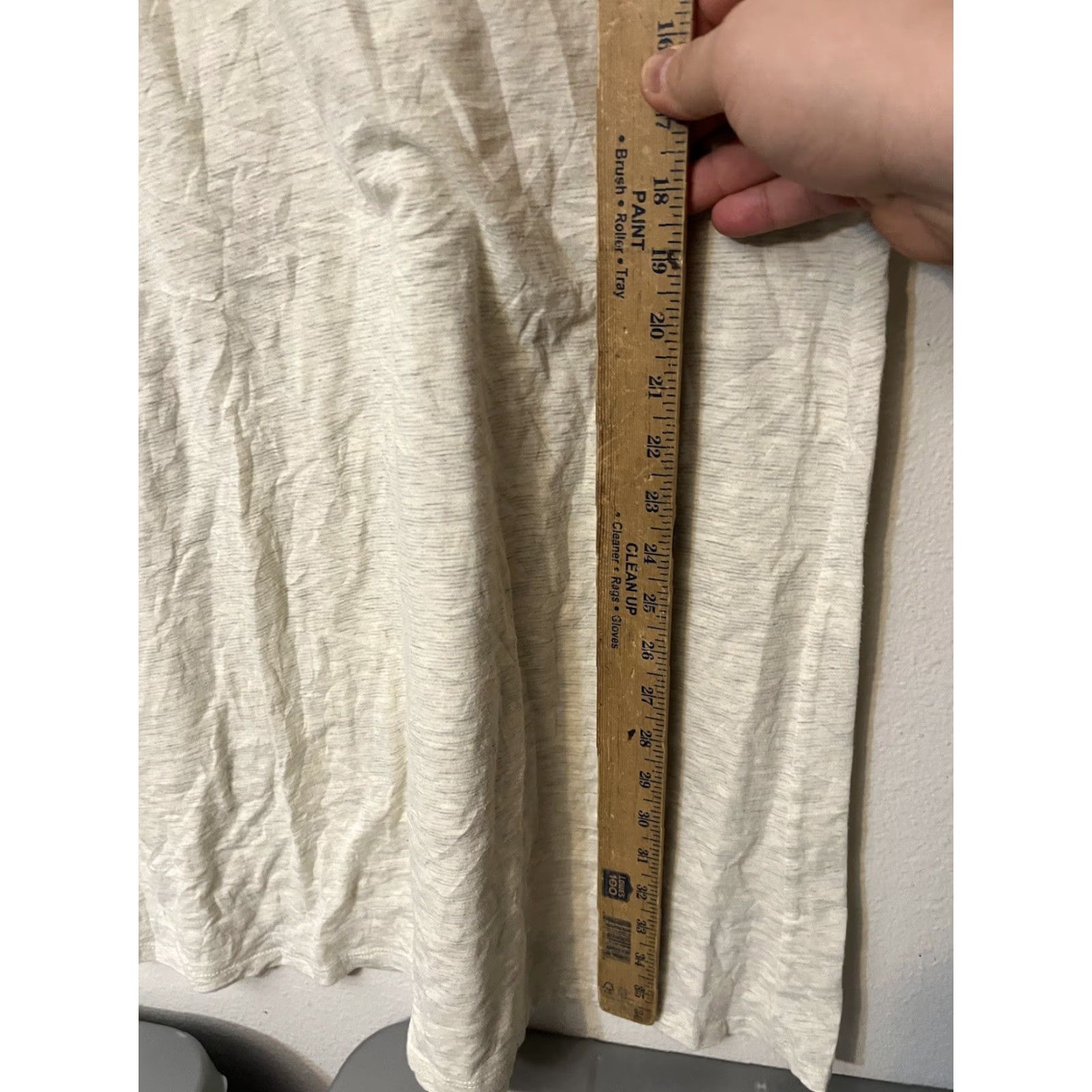 Ralph Lauren Lauren Ralph Lauren 100% Cotton Sleep Shirt Sleeveless V-Neck XS Beige Womens Shirt Limited Size XS / US 0-2 / IT 36-38 - 5 Thumbnail