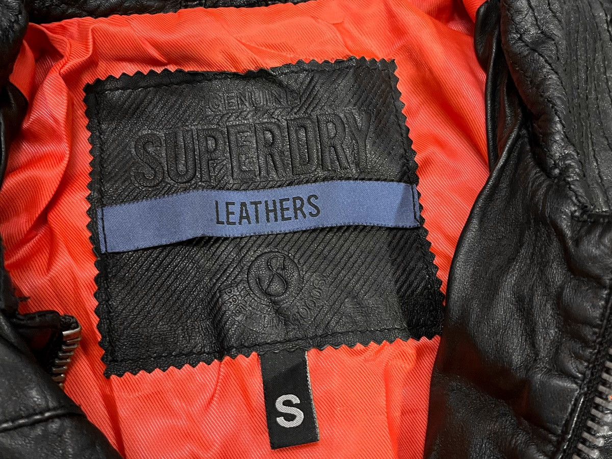 Japanese Brand × Superdry Women’s Leather Superdry Jacket in Japanese Style Size S / US 4 / IT 40 - 10 Thumbnail