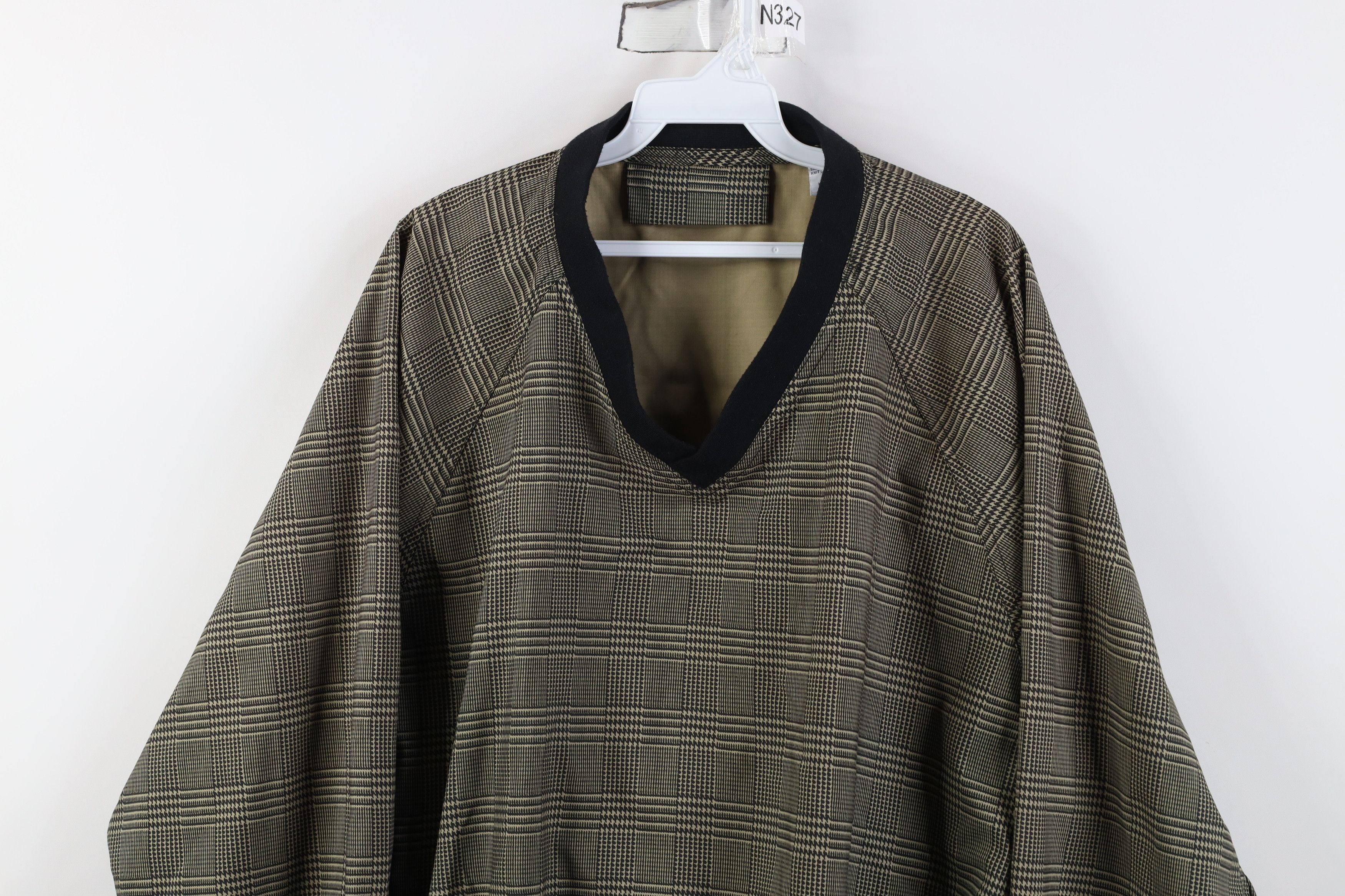 Vintage Vintage 90s Streetwear Plaid Pullover Windbreaker Jacket Size US L / EU 52-54 / 3 - 2 Thumbnail