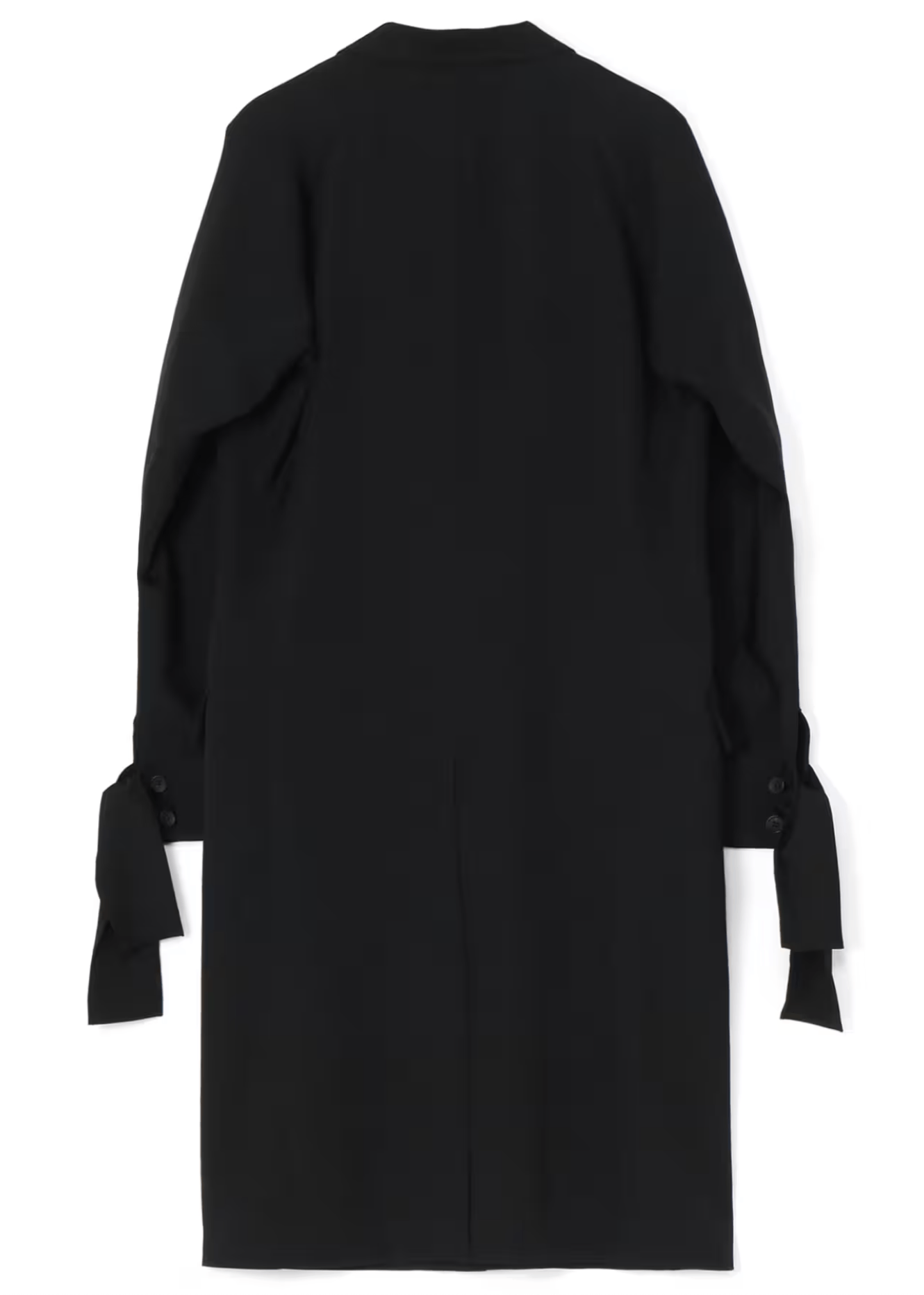 Yohji Yamamoto Yohji Yamamoto Pour Homme - TIED SLEEVE CUFF LONG JACKET Size US M / EU 48-50 / 2 - 14 Thumbnail