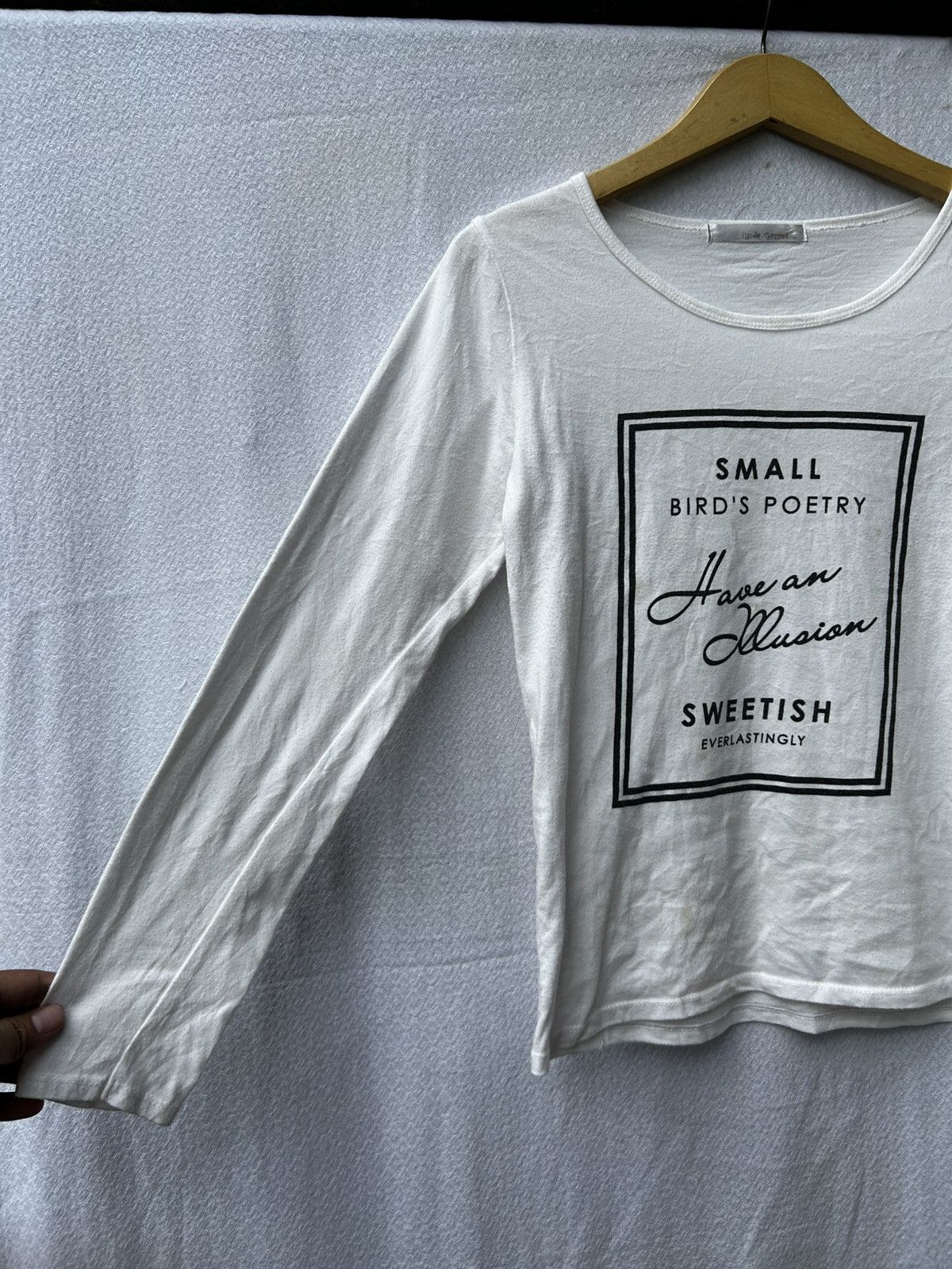 Hysteric Glamour × If Six Was Nine × Japanese Brand Rude Garret Japanese Style White Longsleeve Size US S / EU 44-46 / 1 - 6 Thumbnail