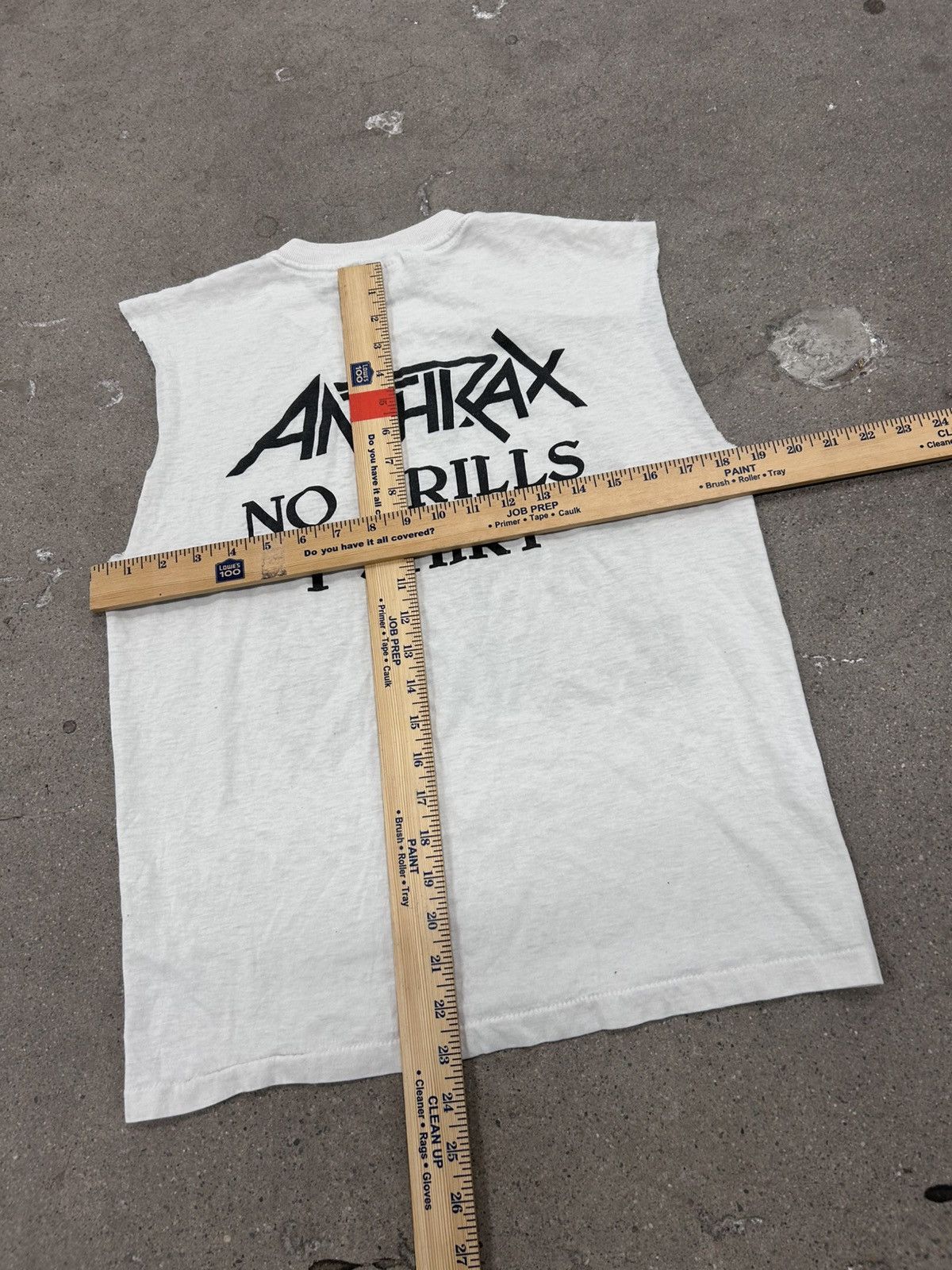 Band Tees Vintage Anthrax Frills Tank Top 1988 Single Stitch Size US M / EU 48-50 / 2 - 7 Thumbnail