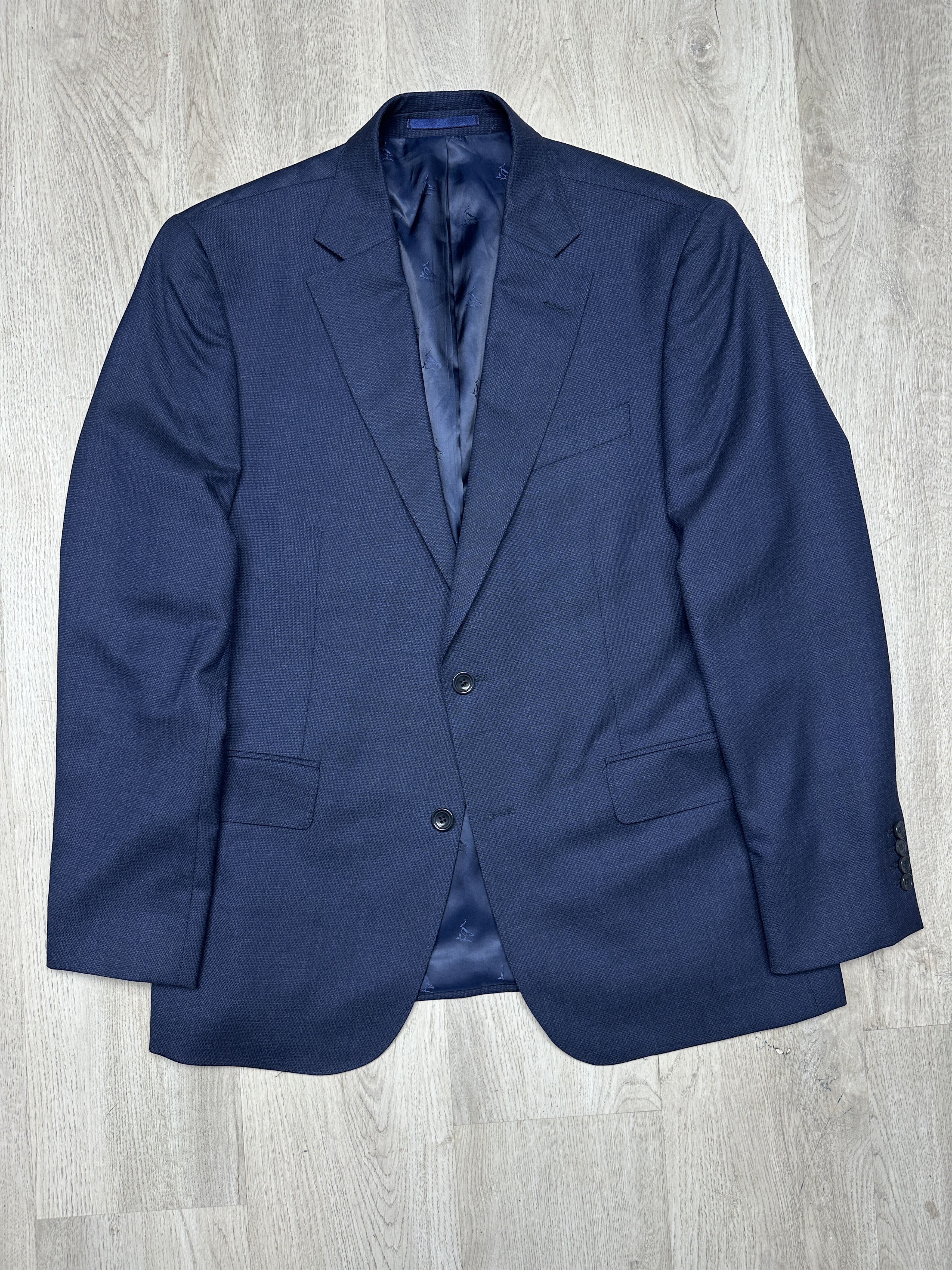 Charles Tyrwhitt Charles Tyrwhitt Mens Wool Suit Blazer + Pants Size 42R - 2 Thumbnail