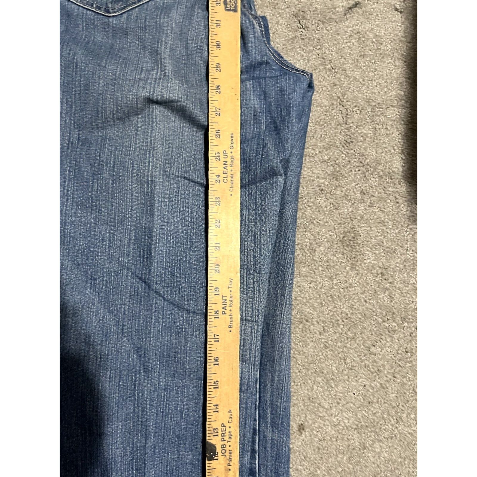 Gloria Vanderbilt Gloria Vanderbilt Amanda Jeans Women’s Denim Straight 18W Blue Size 40" / US 18 - 6 Thumbnail