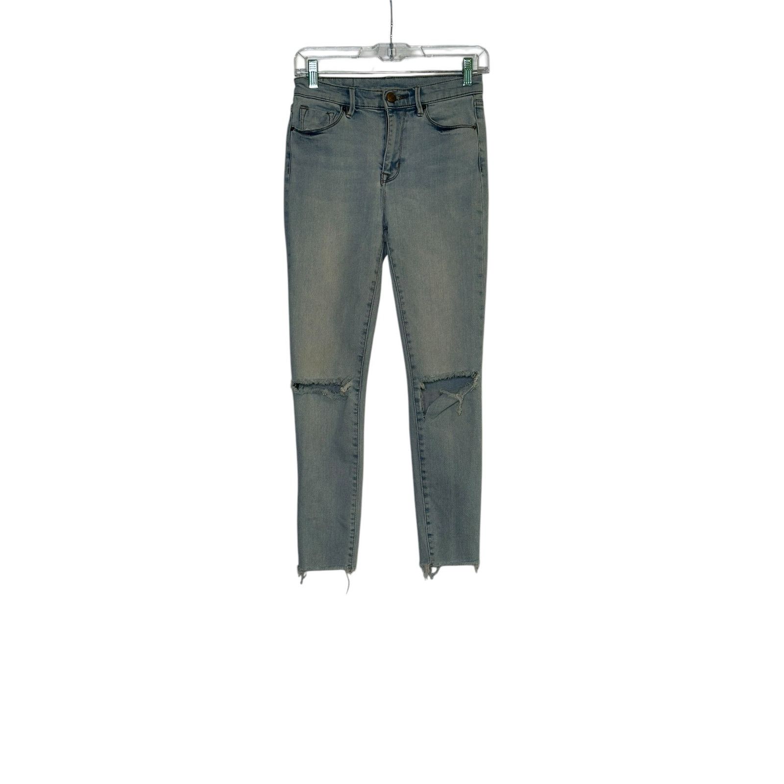 Bdg BDG blue crop twig high rise distressed jeans size 26 - 2 Size 26" / US 2 / IT 38 - 8 Thumbnail