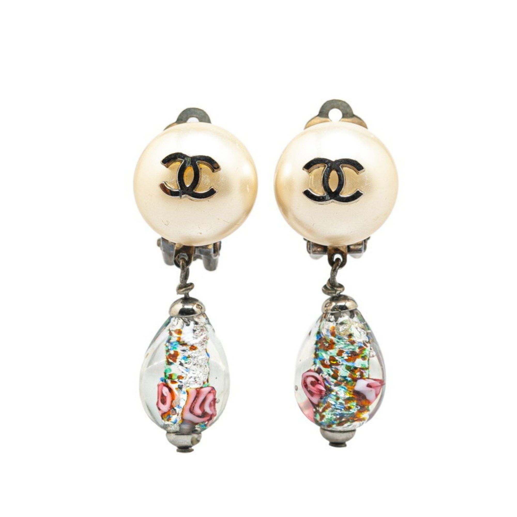 Chanel Chanel Coco Mark earring Size ONE SIZE - 1 Thumbnail