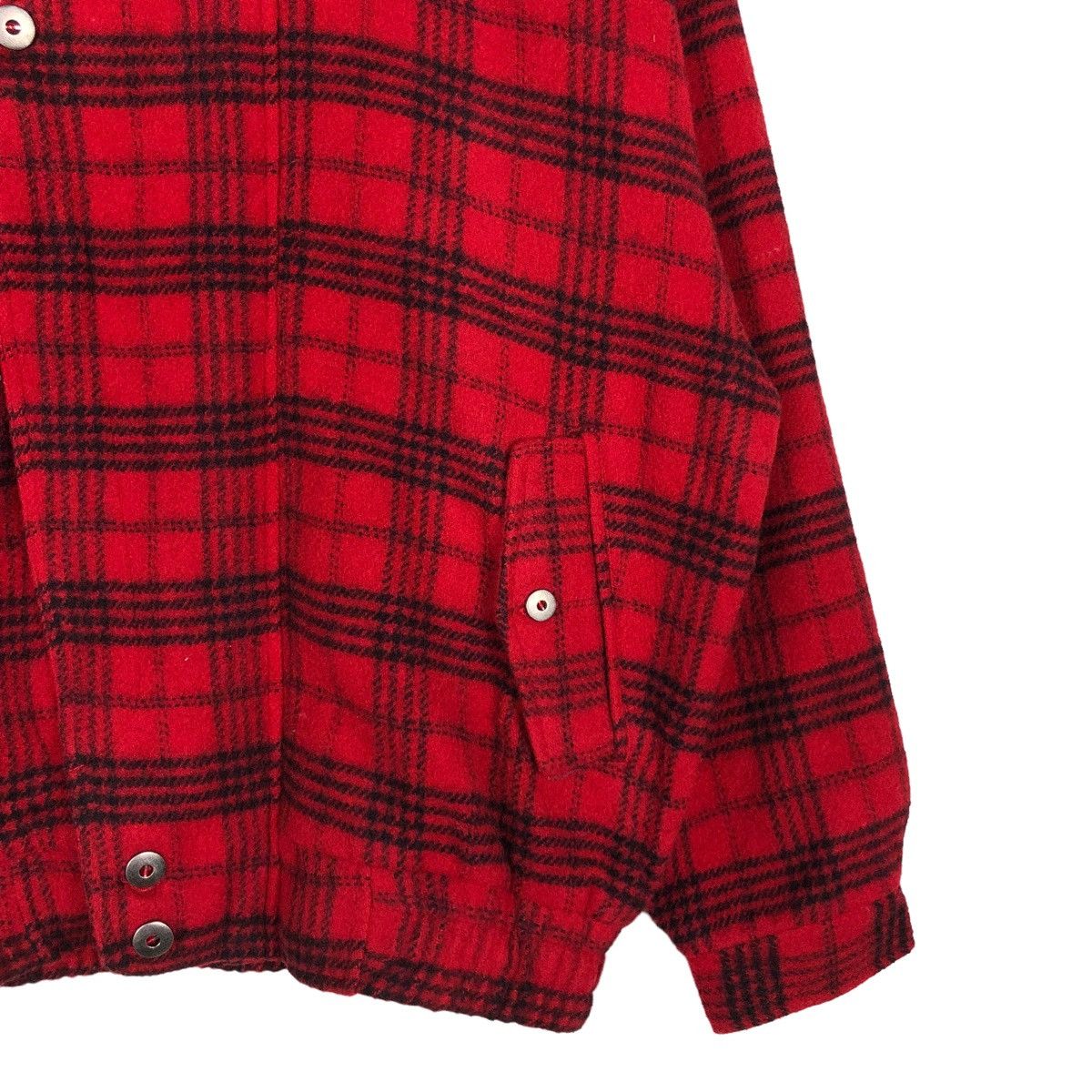 Japanese Brand 🔥VINTAGE CHECK TARTAN WOOL BOMBER JACKET REMICK ISSEY MIYAK Size US M / EU 48-50 / 2 - 5 Thumbnail