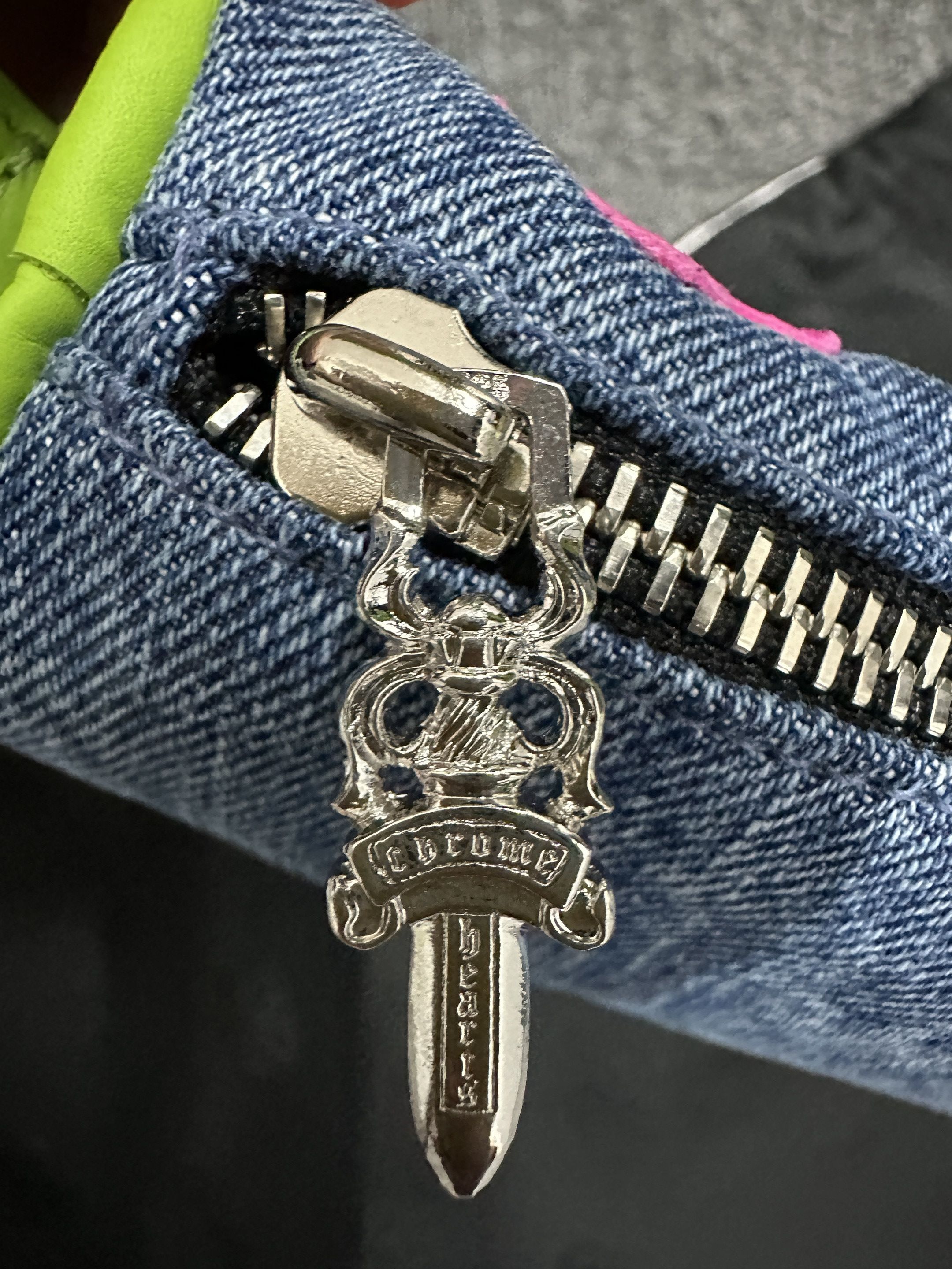 Chrome Hearts Miami Art Basel Cross Patch Nugget Bag