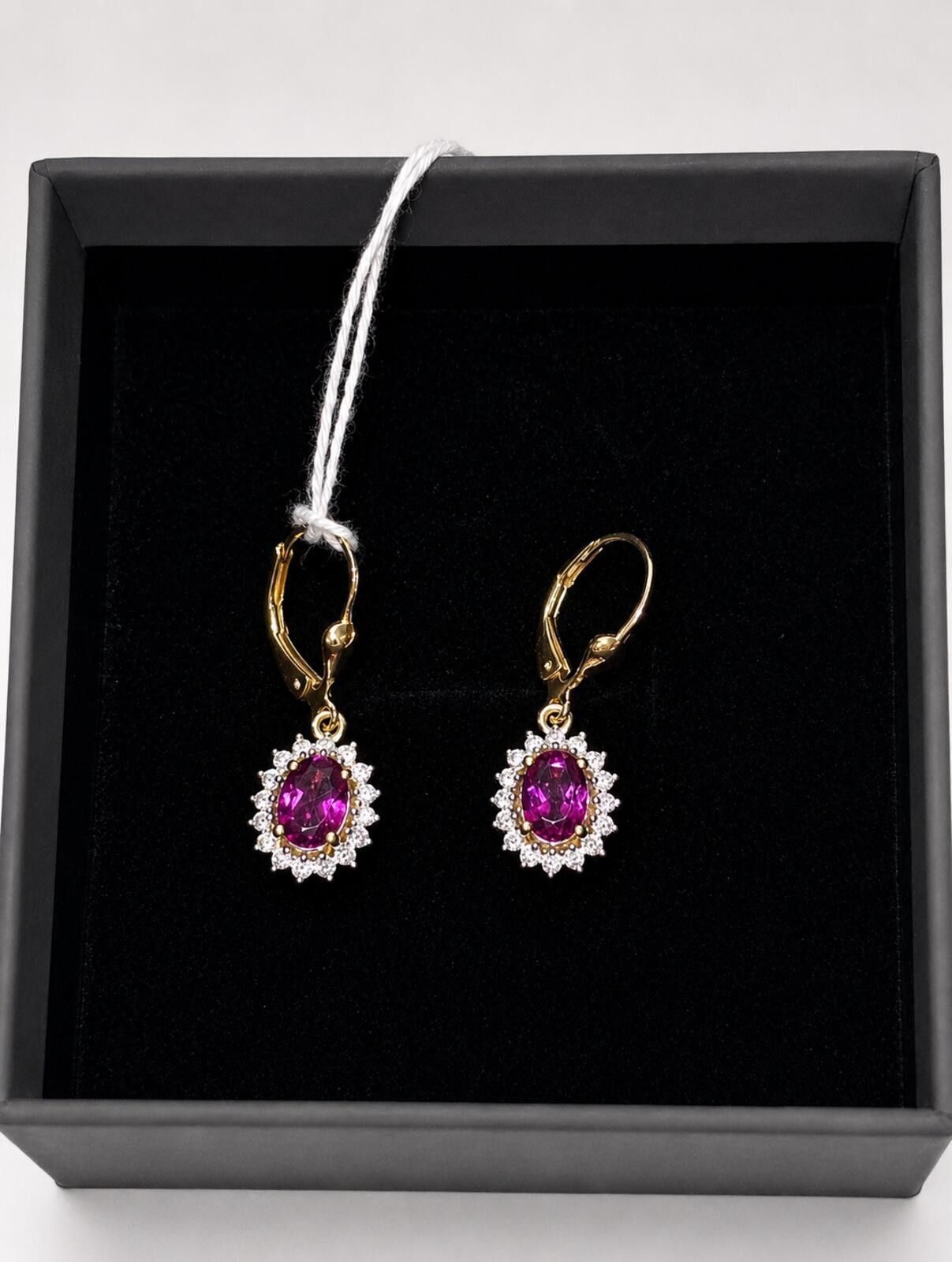 Genetic Manipulation Shinichiro Kuriya 2.26tcwEmber Purple Garnet with Moissanite 18kt Gold Vermeil Size ONE SIZE - 4 Thumbnail