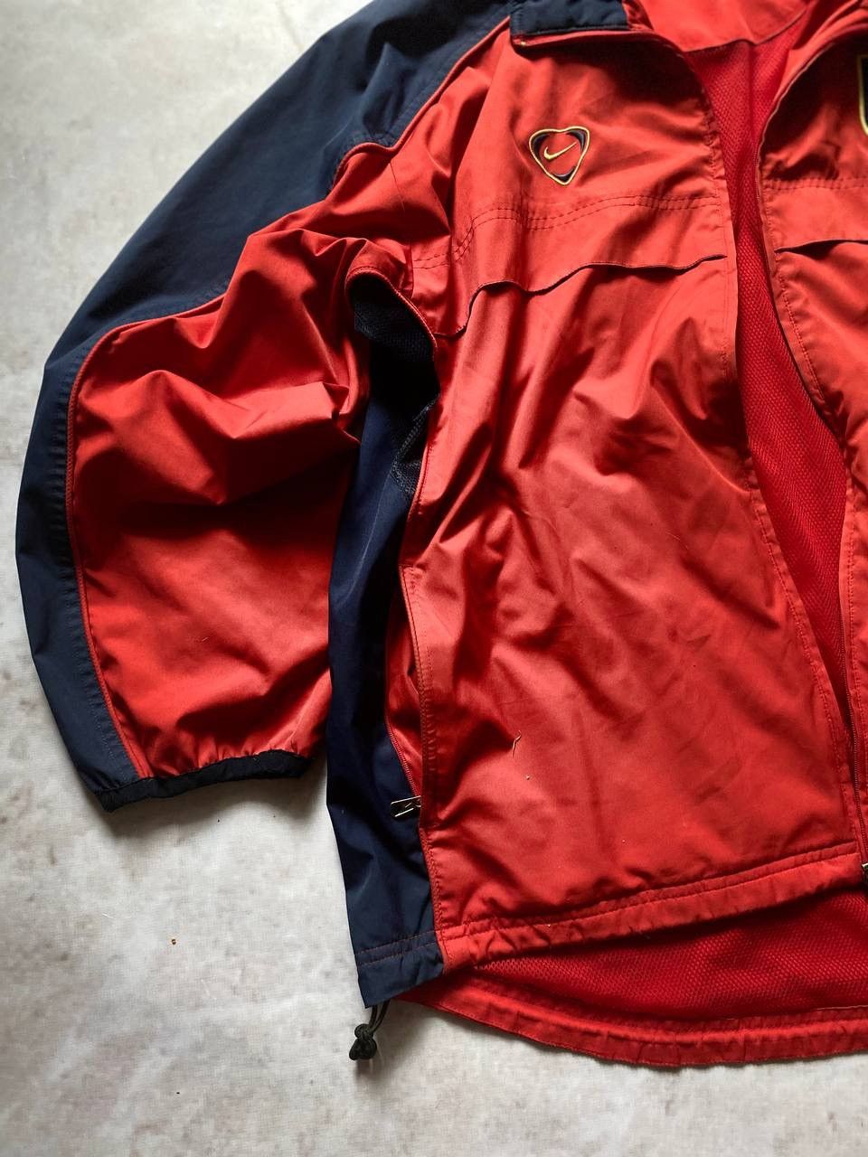 Nike × Vintage Vintage 90s Nike Arsenal Football Soccer Track Jacket Size US M / EU 48-50 / 2 - 3 Thumbnail