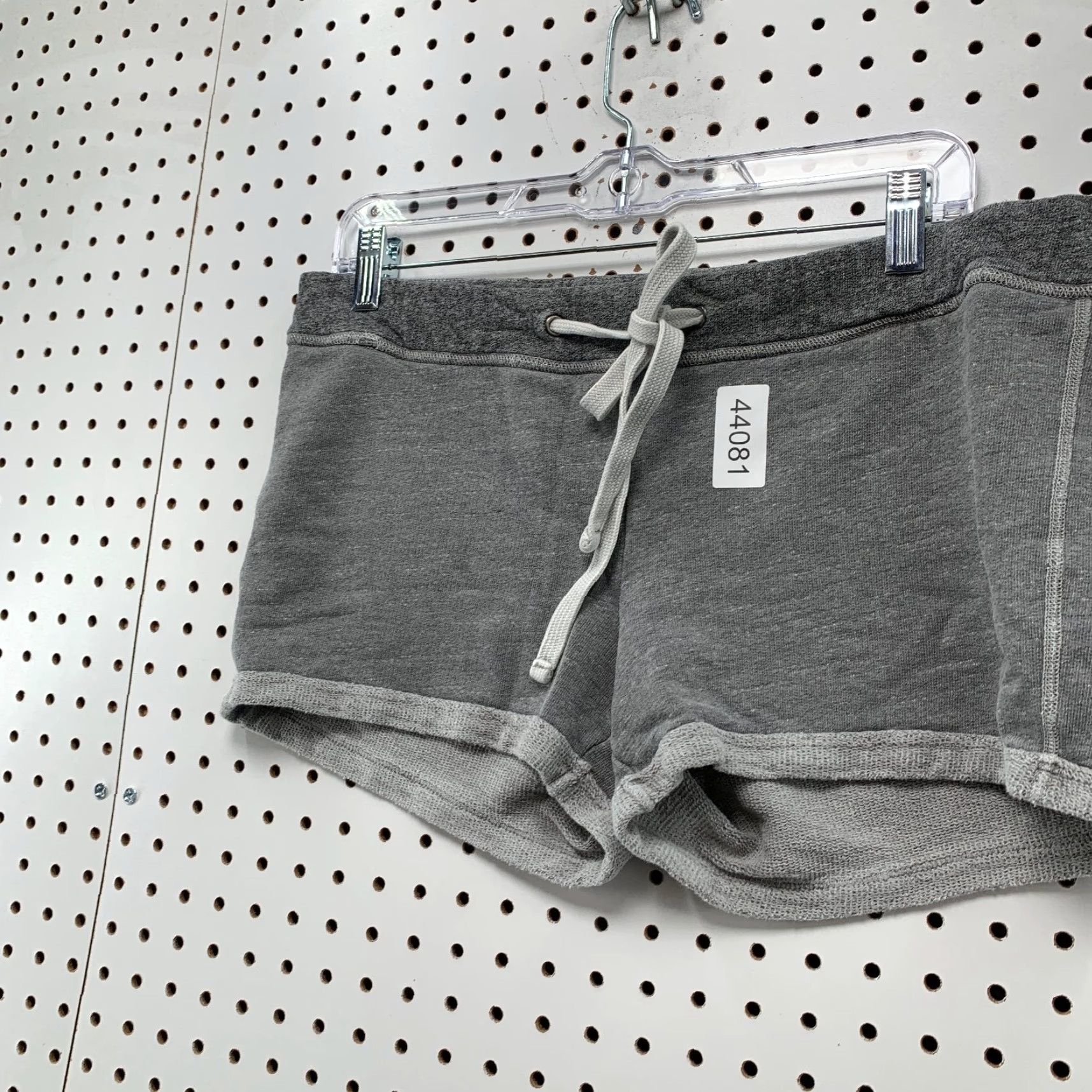 James Perse James Perse Shorts Womens Size 3 Gray Drawstring Made USA Size 26" / US 2 / IT 38 - 2 Thumbnail