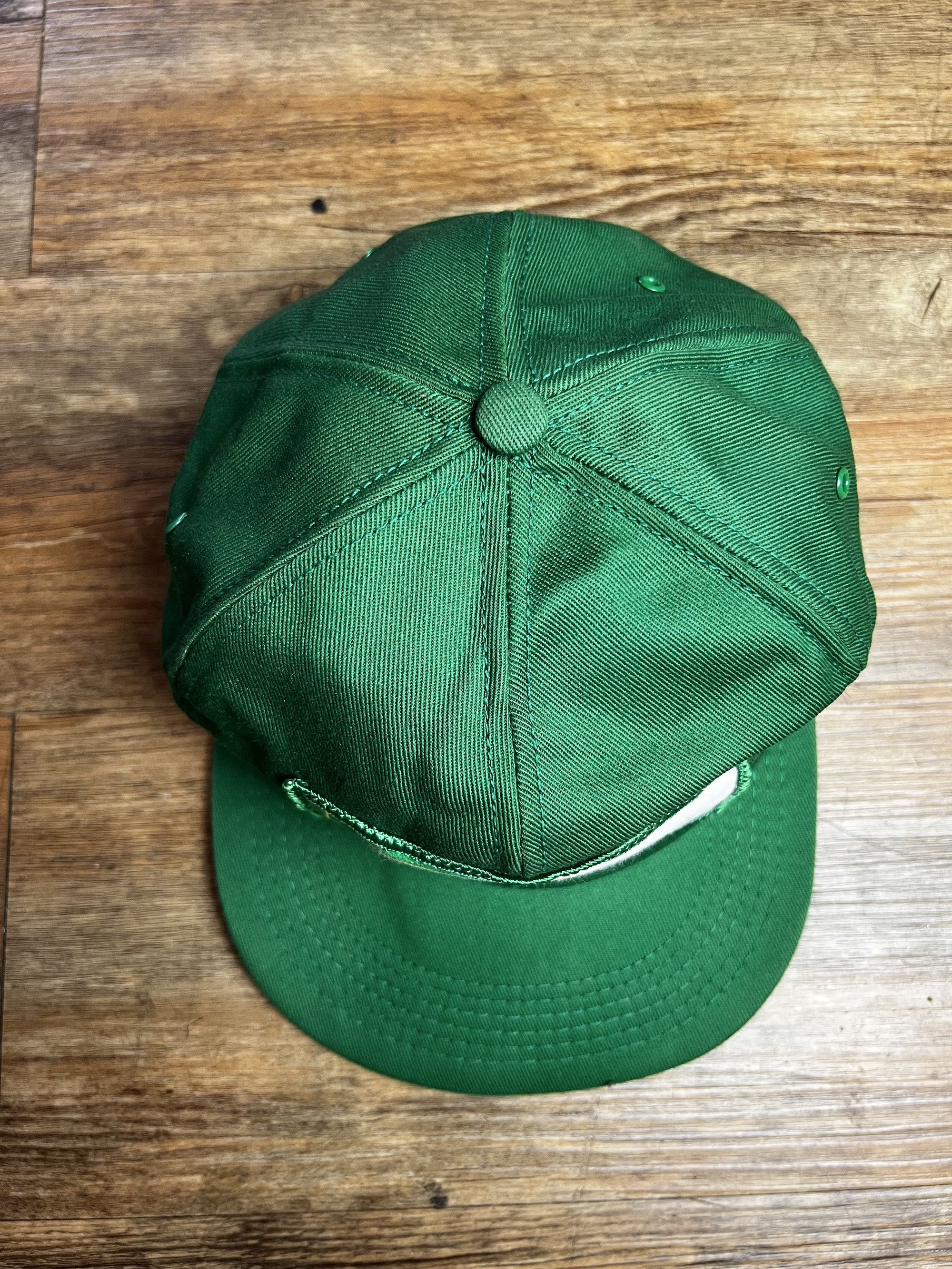 John Deere 1980's John Deere Patch Seed Snapback Cap - Fulton, IL. Size ONE SIZE - 6 Thumbnail