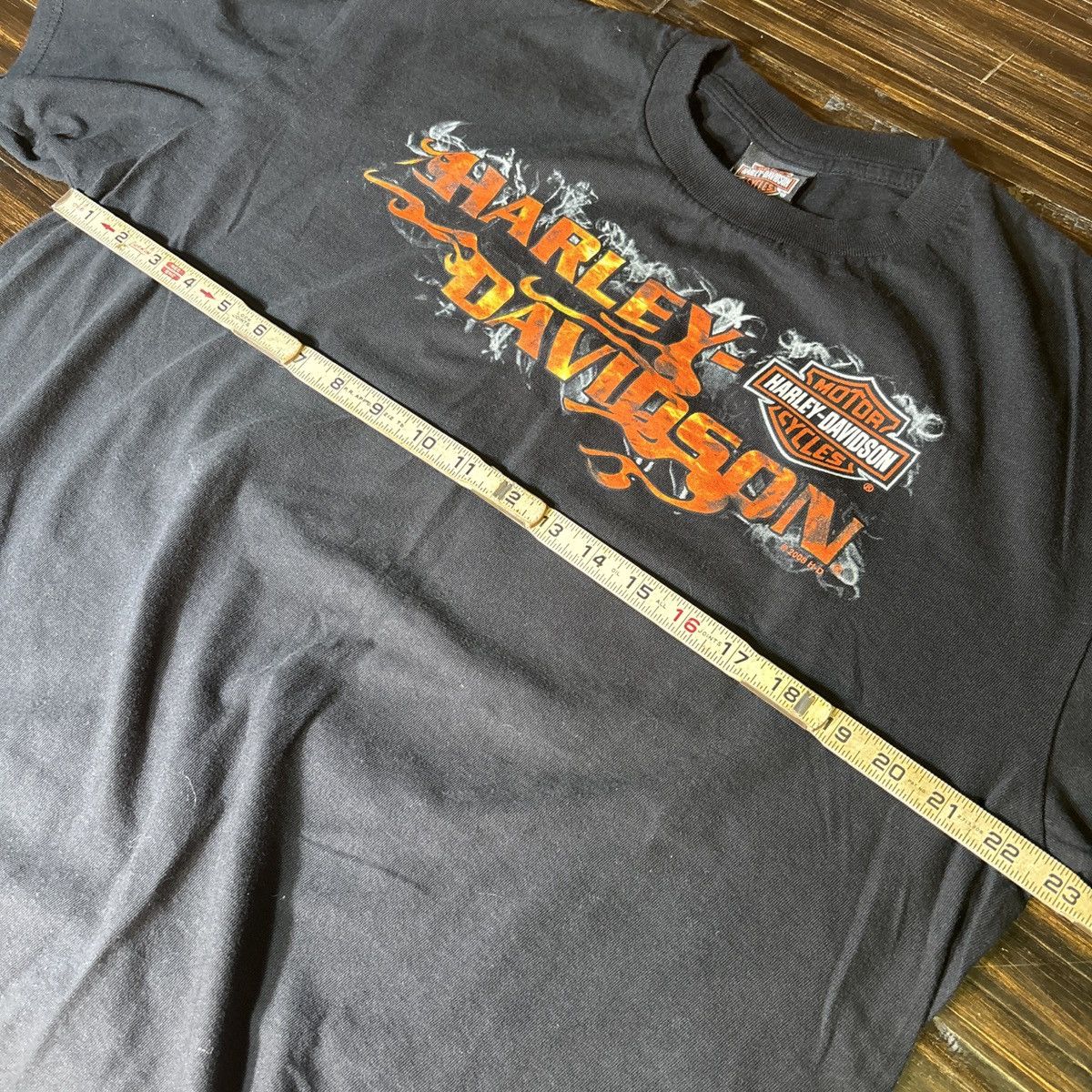 Harley Davidson Harley davidson flame logo tee Size US XL / EU 56 / 4 - 2 Thumbnail