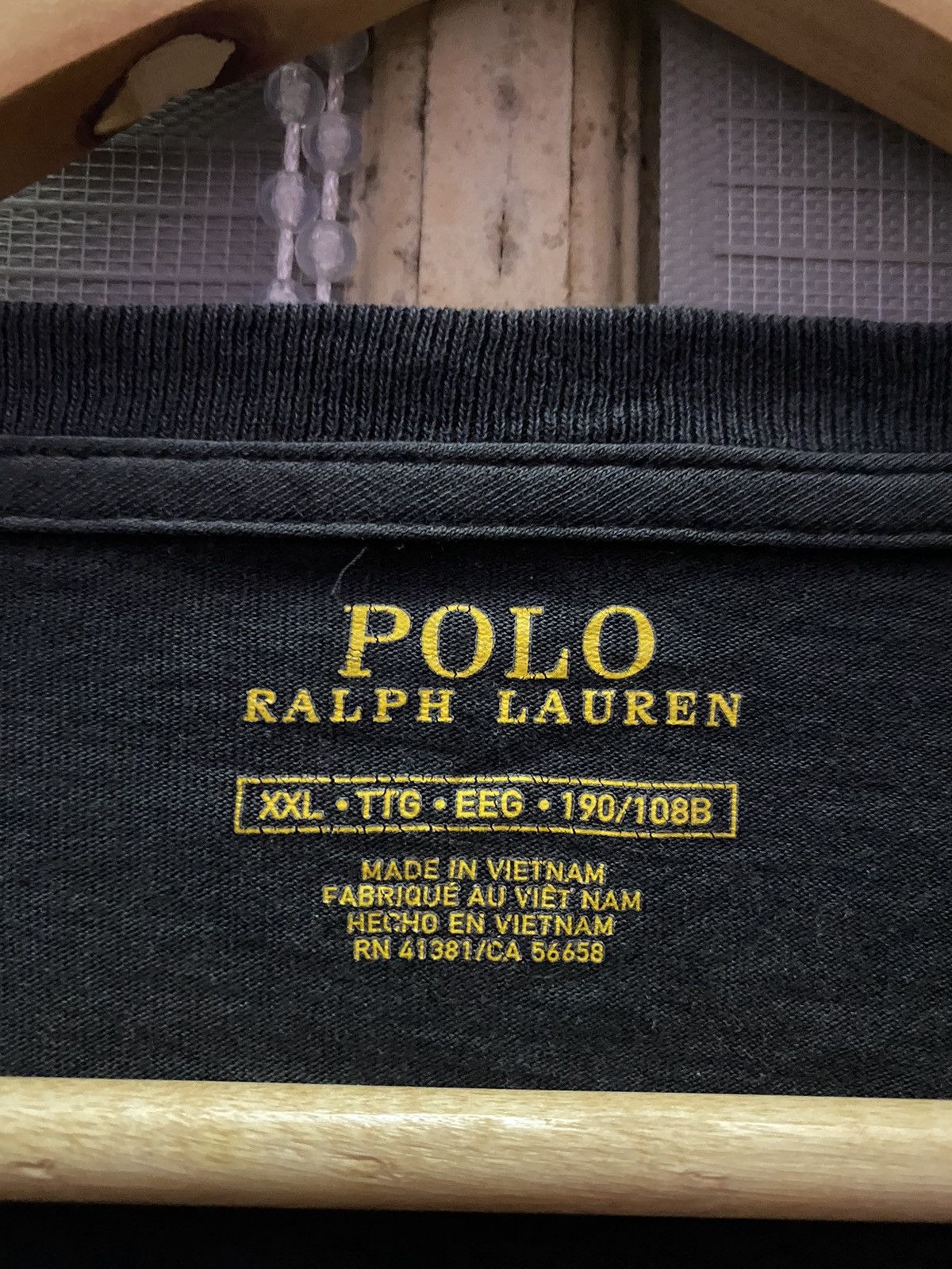 Polo Ralph Lauren Polo Ralph Lauren Script Tee Colleges Size US XXL / EU 58 / 5 - 4 Thumbnail