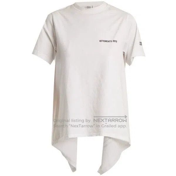 Vetements Vetements Backless Calendar T-Shirt Size US S / EU 44-46 / 1 - 1 Thumbnail