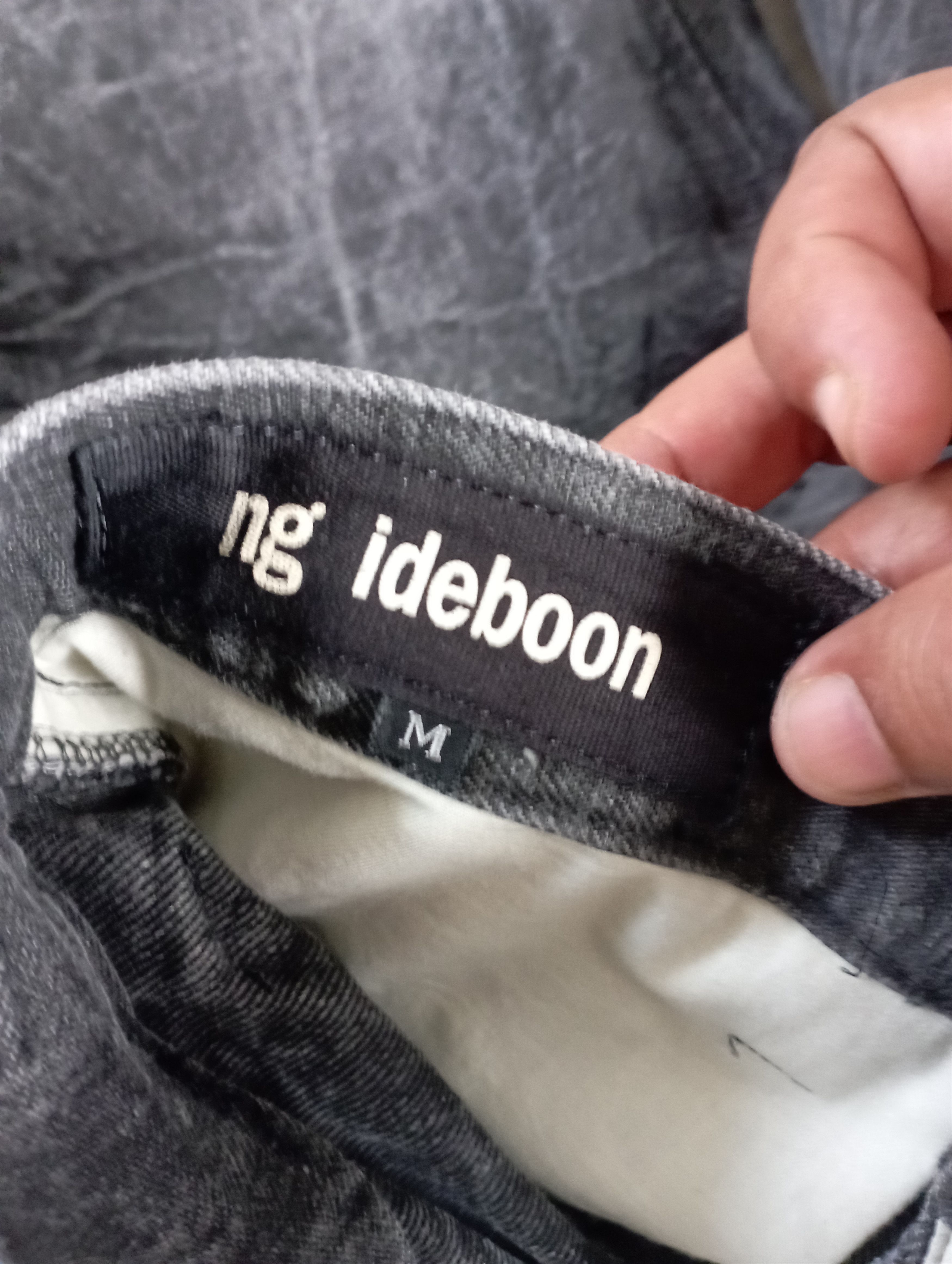 Nicole Club Flare Jeans Crazy Lightning Wash Faded Black Jpn Ng Ideboon Size US 27 - 17 Thumbnail
