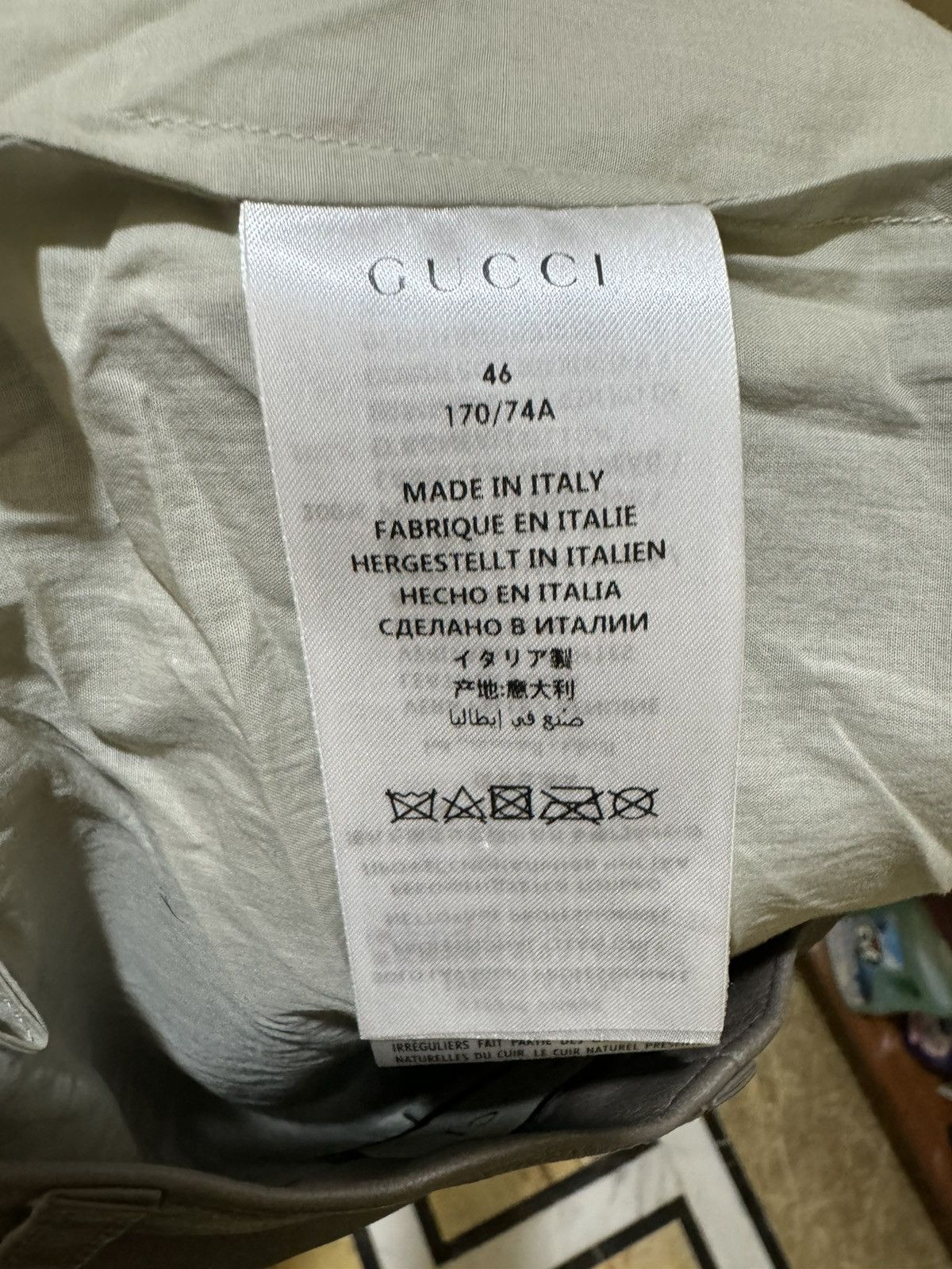 Gucci Rare 2000USD value Gucci runaway lamb leather shorts Size US 30 / EU 46 - 8 Thumbnail