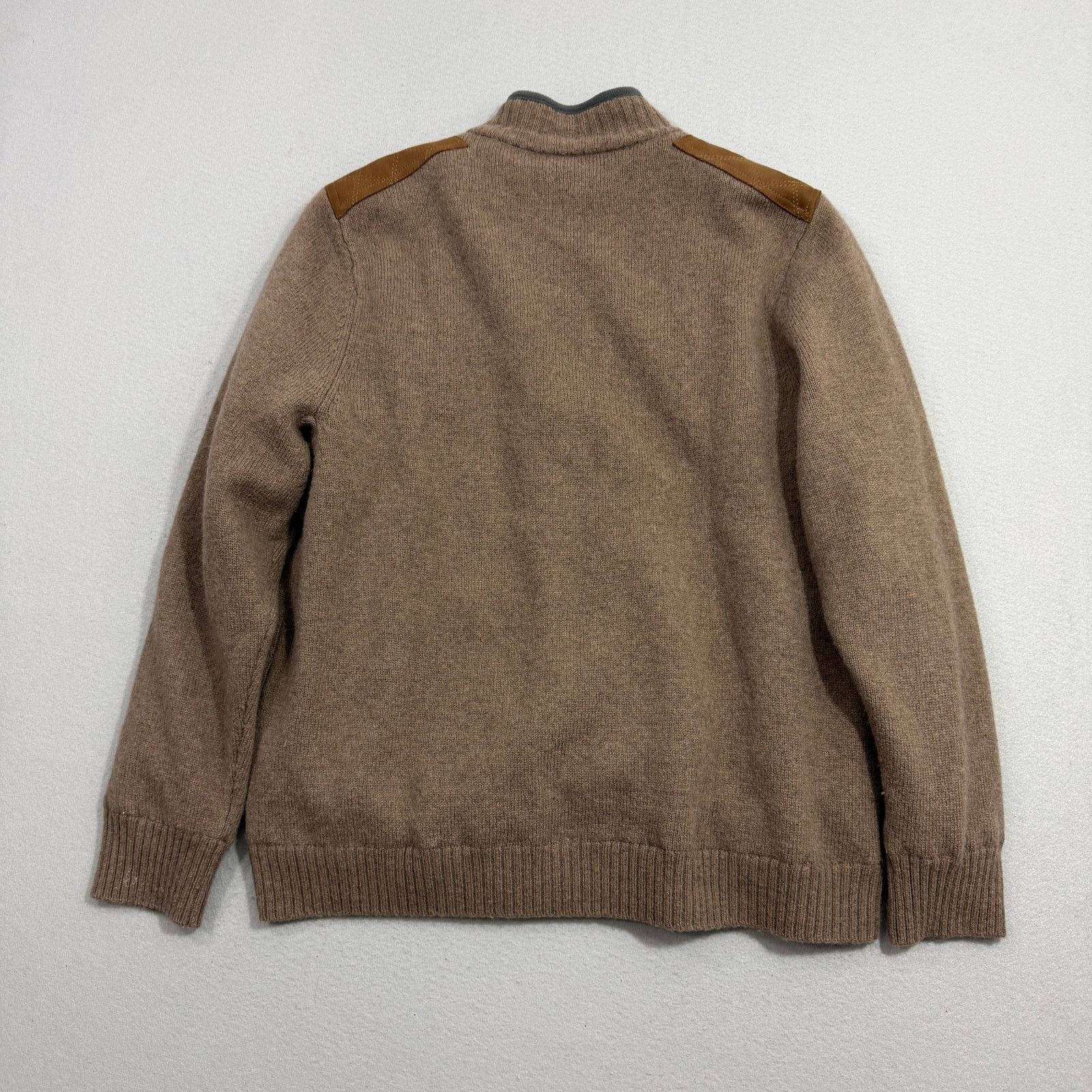 Duluth Trading Company Duluth Trading Co. Shetland Wool Windproof Sweater XL Brown Size US XL / EU 56 / 4 - 6 Thumbnail
