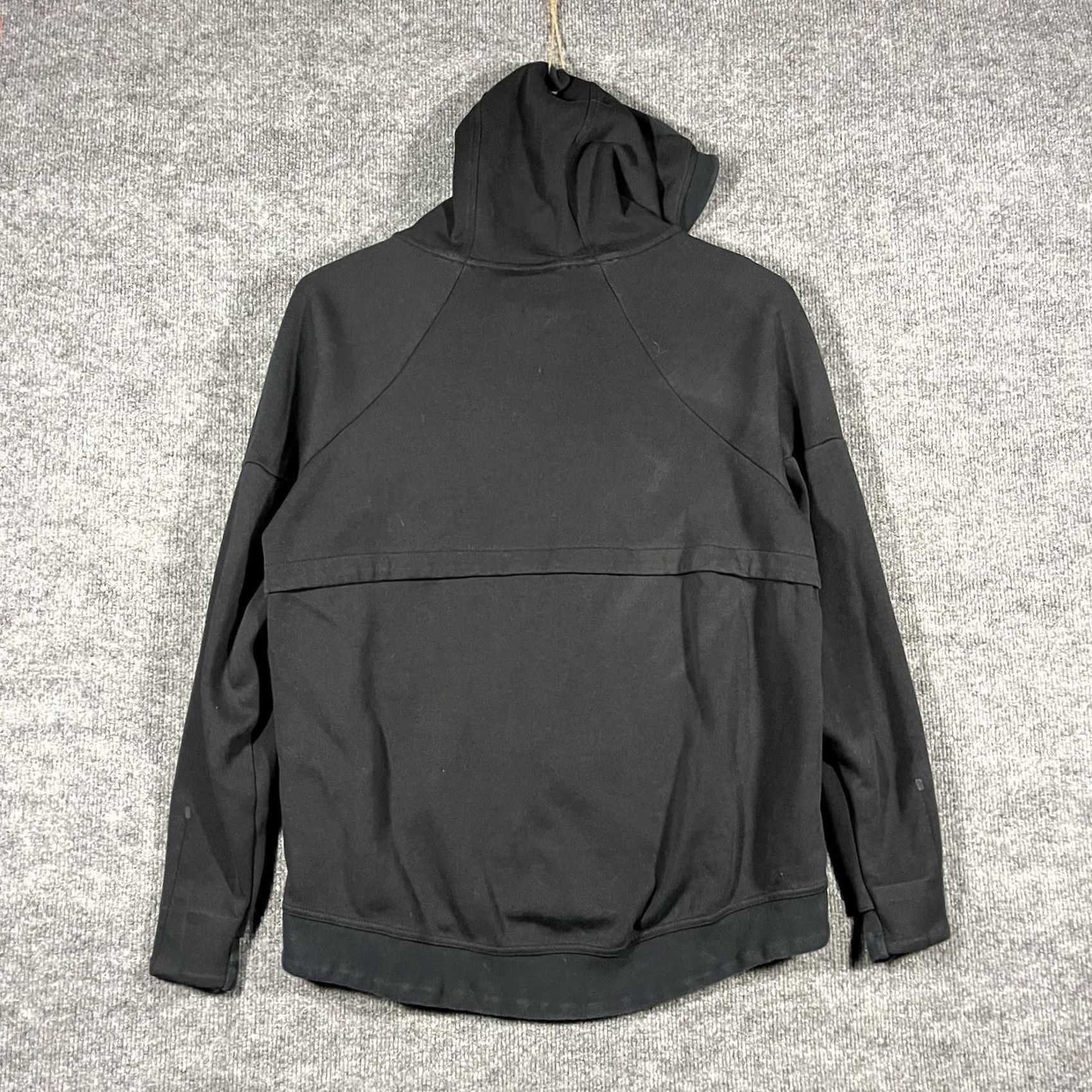 Nike Nike Womens Medium Tech Fleece Zip Hoodie Black Activewear Workout 806329-010 Size M / US 6-8 / IT 42-44 - 3 Thumbnail