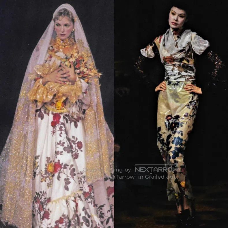 Vivienne Westwood Vivienne Westwood Denim floral jacket and skirt set Size M / US 6-8 / IT 42-44 - 8 Thumbnail