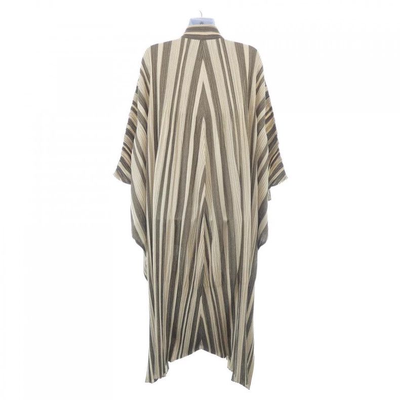 Issey Miyake Issey Miyake Striped long cardigan Size L / US 10 / IT 46 - 2 Thumbnail