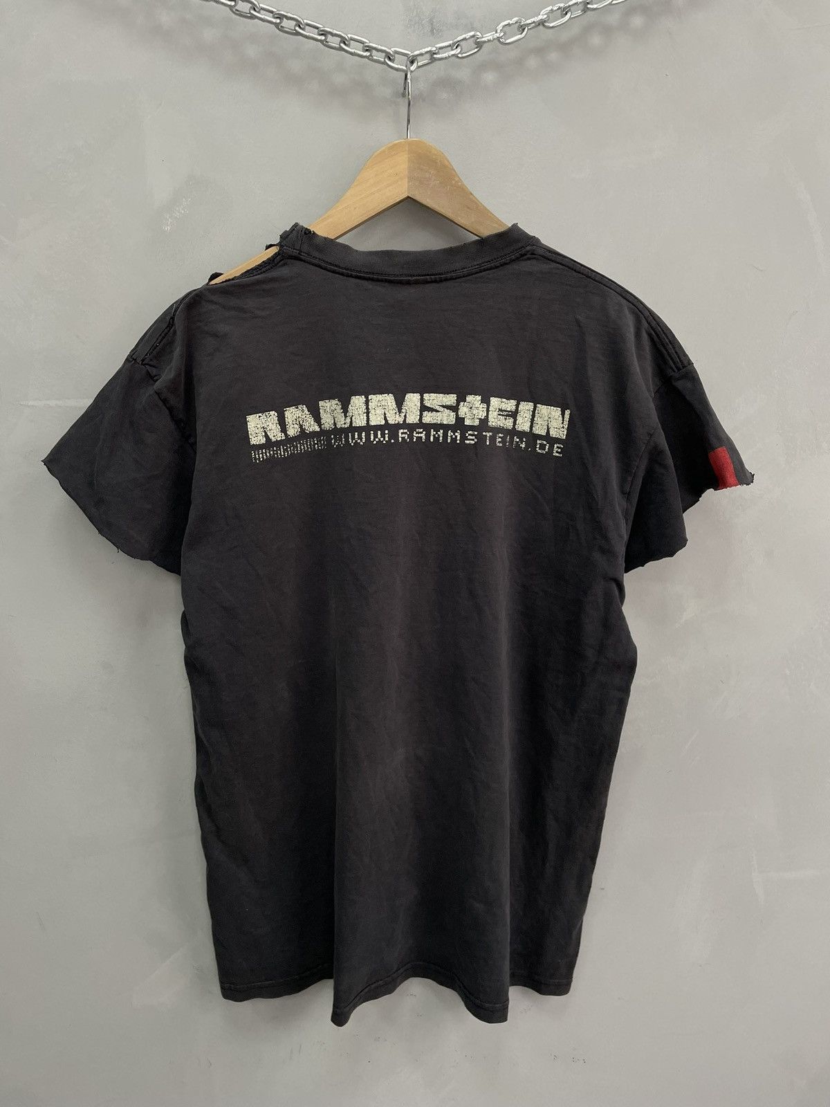 Fruit Of The Loom Rammstein band tour t shirt y2k balenciaga style 90s Size US M / EU 48-50 / 2 - 5 Thumbnail
