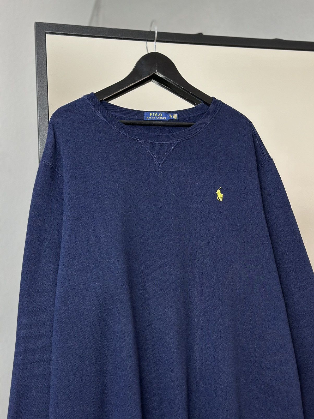 Polo Ralph Lauren Vintage Polo Ralph Lauren Sweatshirt RRL Purple Label Y2K Size US XL / EU 56 / 4 - 1 Thumbnail