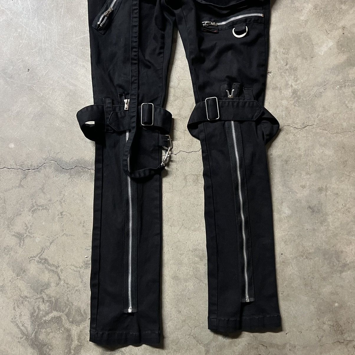 Vintage Y2K Tripp NYC Skinny-Fit Bondage Pants