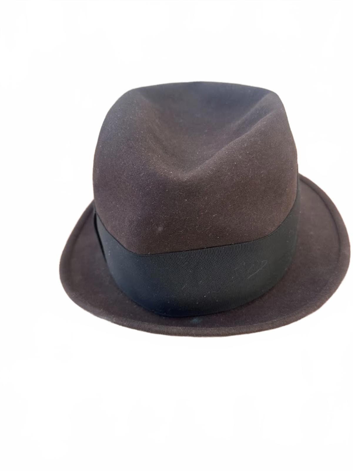 Stetson Stetson 714 Brown Fur Felt Fedora USA Size ONE SIZE - 3 Thumbnail