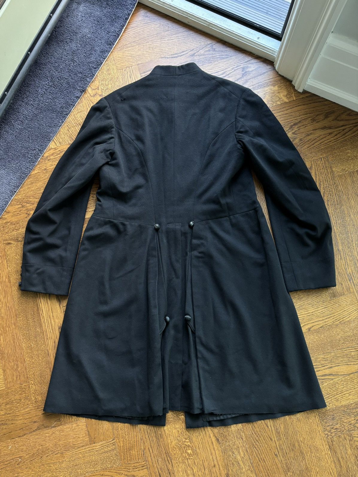 Vintage × Woolrich Woolen Mills 1920s Wool Frock Coat True Vintage Wool Peacoat Robe USA 30s Size US M / EU 48-50 / 2 - 16 Thumbnail