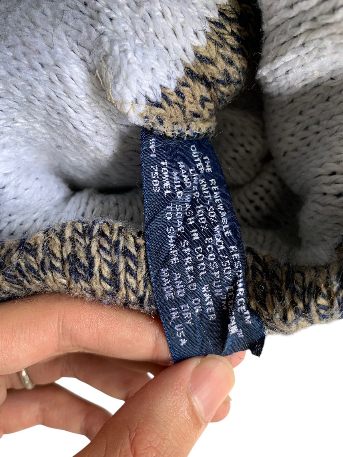 Japanese Brand × Kapital × Vintage Knitted Made In Usa Rare Design Winter Session Beanie Hats Size ONE SIZE - 8 Thumbnail