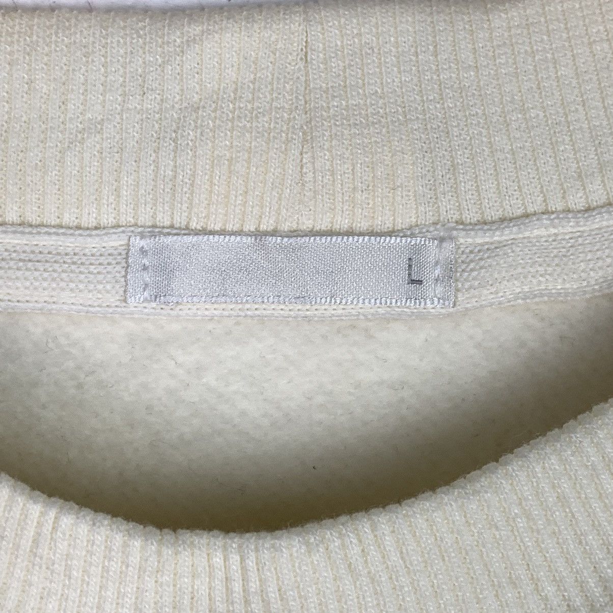 GU × Vintage Vintage White long sleeve Sweatshirt Size US L / EU 52-54 / 3 - 10 Thumbnail