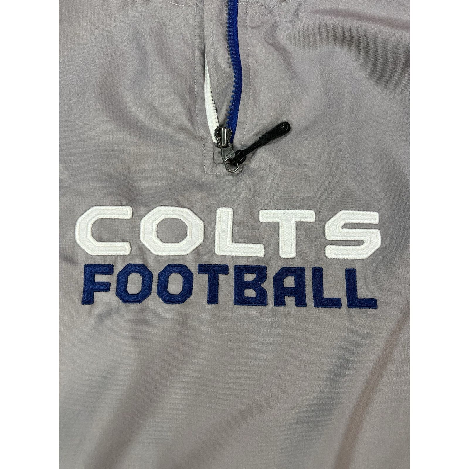 Reebok NFL Indianapolis Colts Sideline Reebok 1/4 Zip Windbreaker L Size US L / EU 52-54 / 3 - 3 Thumbnail