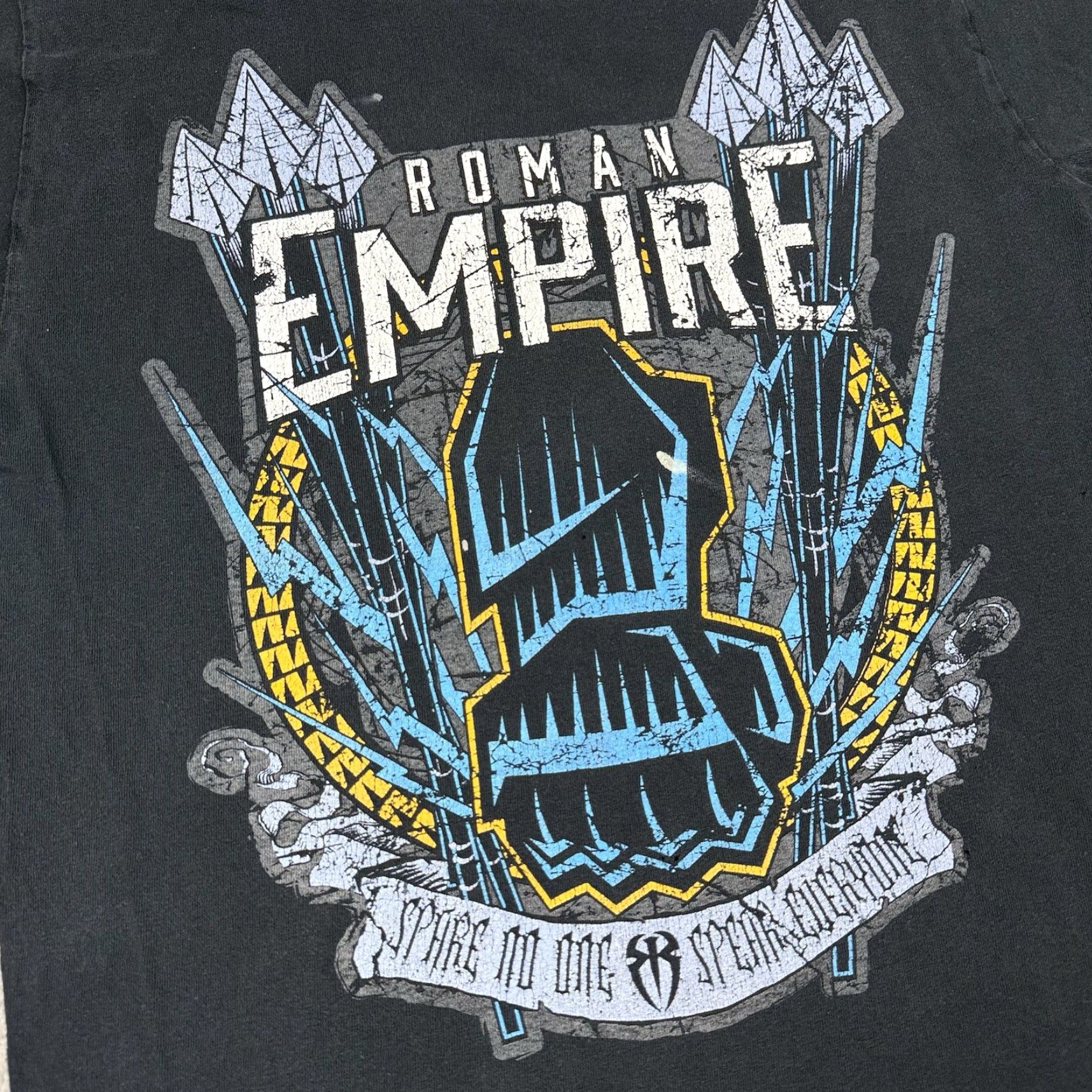 Vintage WWE Shirt Mens Small Black Roman Reigns Wrestling Tee Size US S / EU 44-46 / 1 - 2 Thumbnail