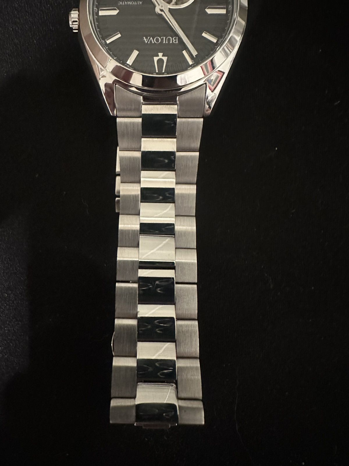 Bulova Bulova Surveyor Automatic Black Dial Watch Size ONE SIZE - 4 Thumbnail