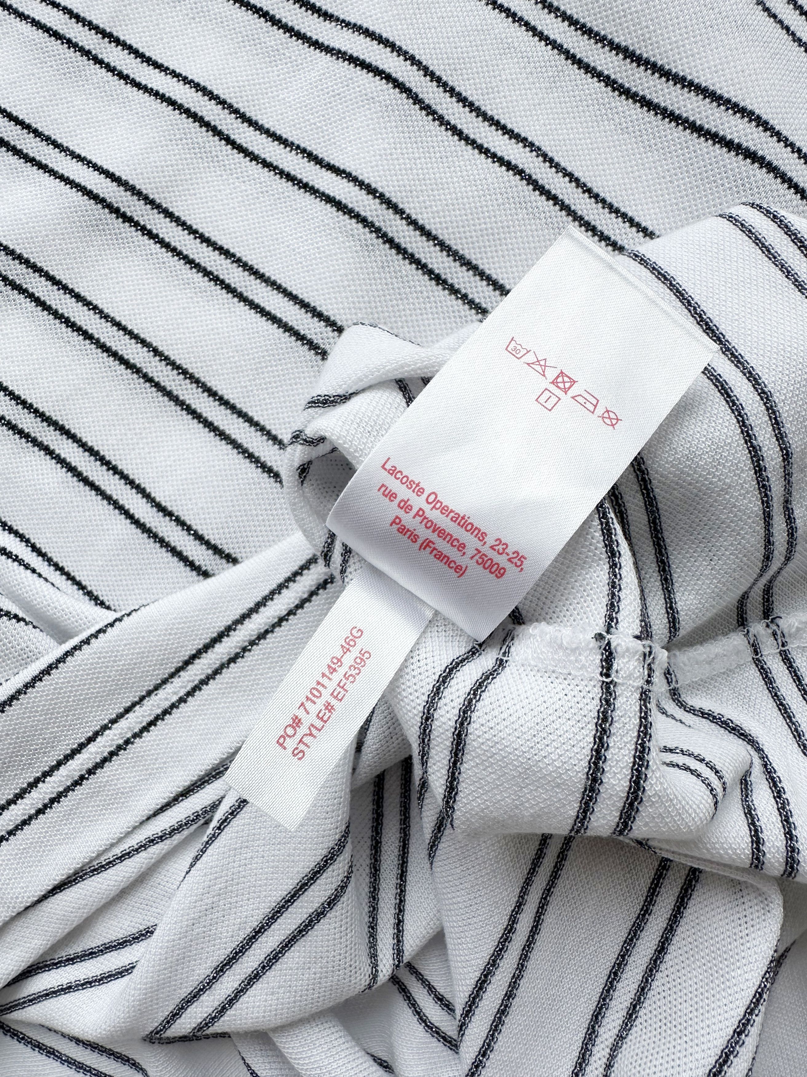Lacoste Lacoste white striped belted polo dress Size M / US 6-8 / IT 42-44 - 9 Thumbnail